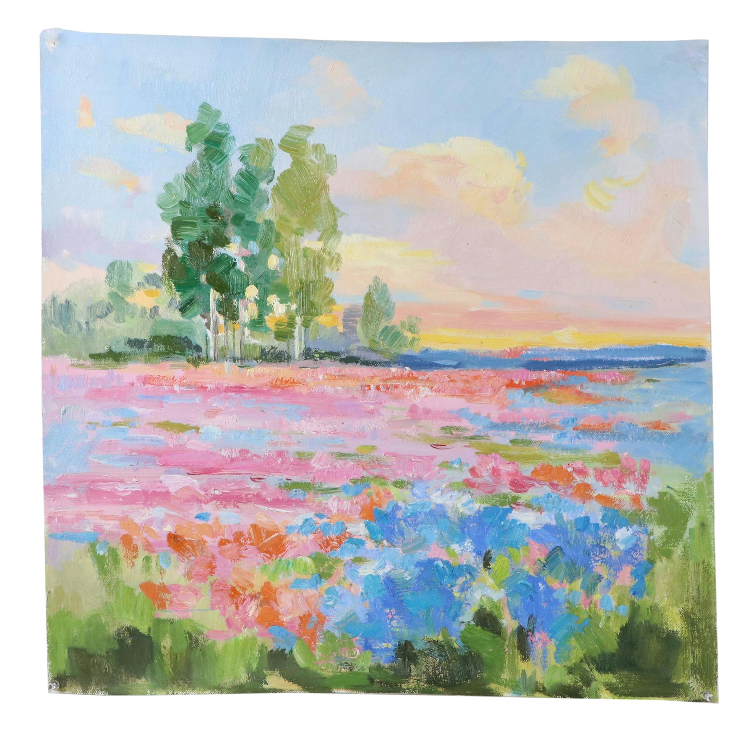 Landscape Oil Painting, 21st Century