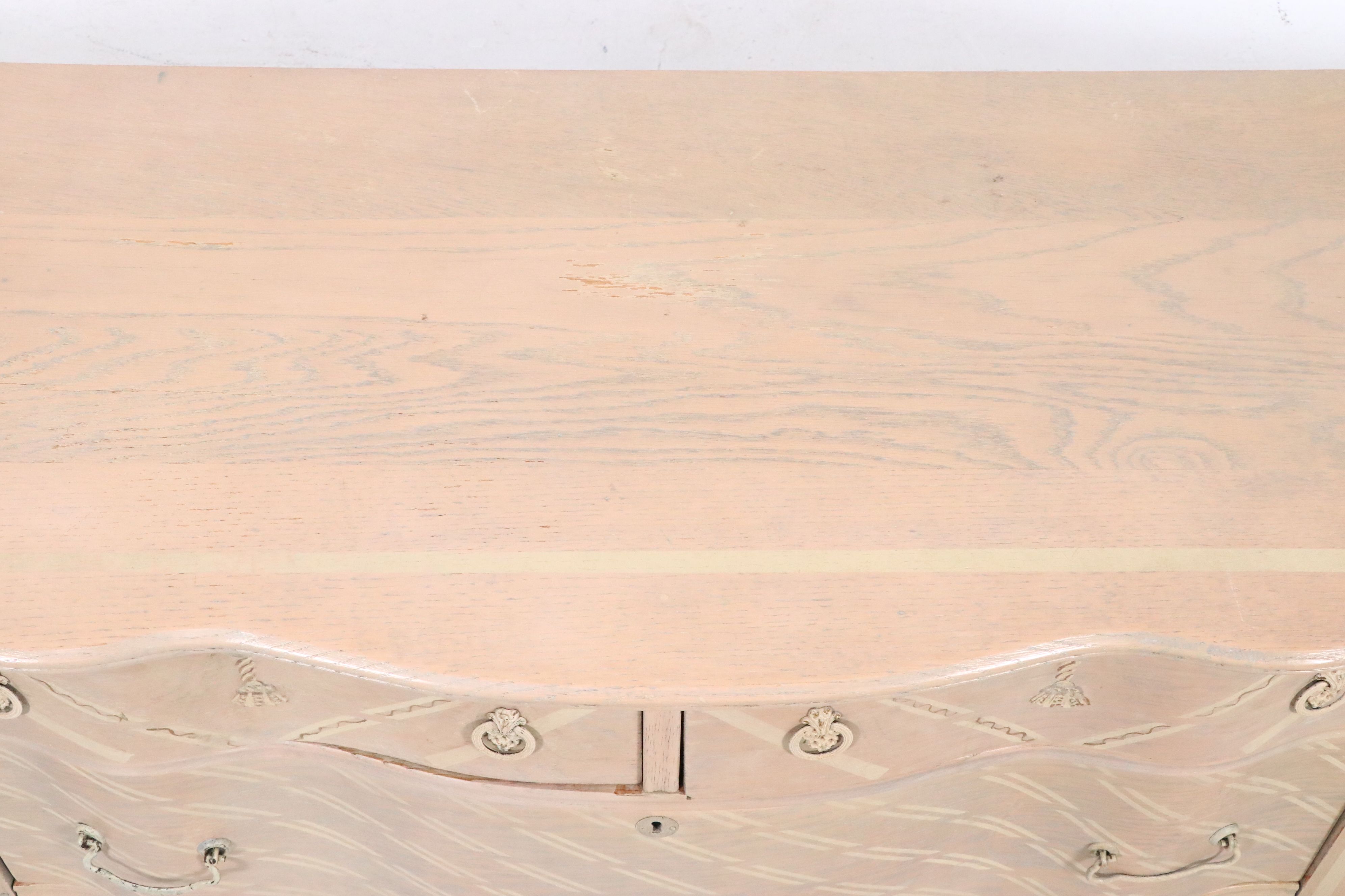 Tipp Furniture Co. French Style Painted Chest of Drawers, 20th-21st Century