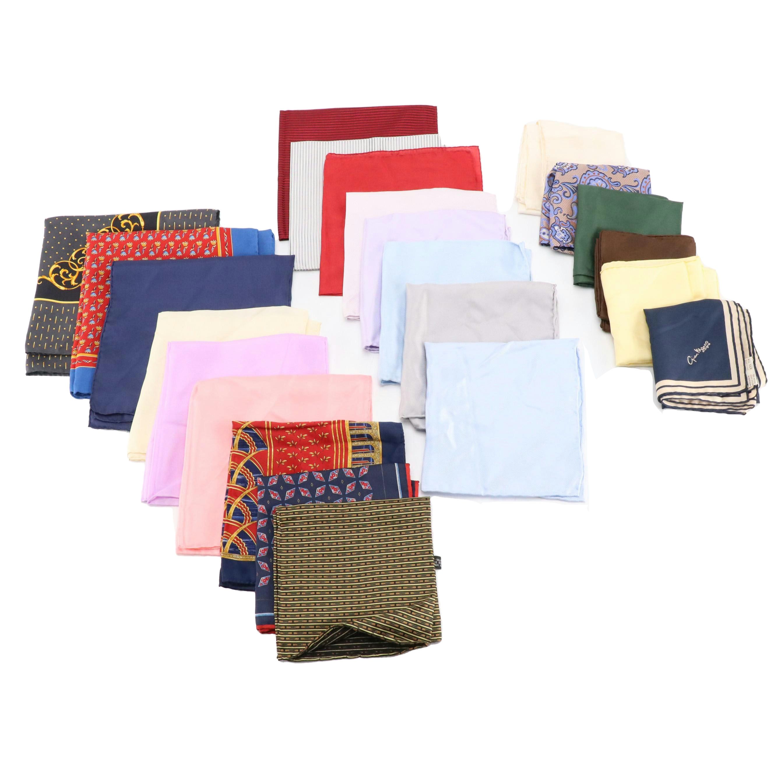 Christian Dior, Lanvin, and More Handkerchiefs and Pocket Squares