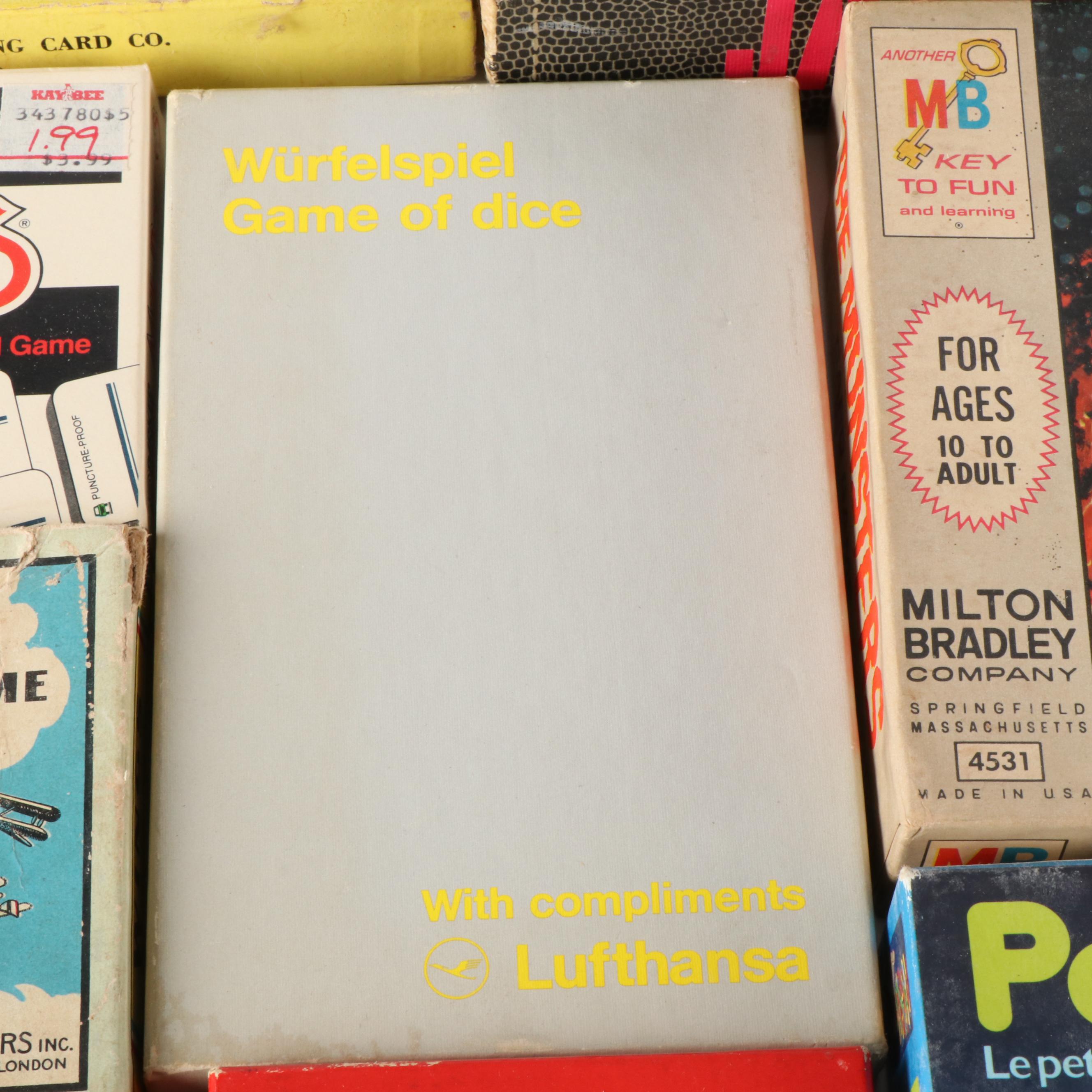 Selection of Pocket, Dice and Card Games