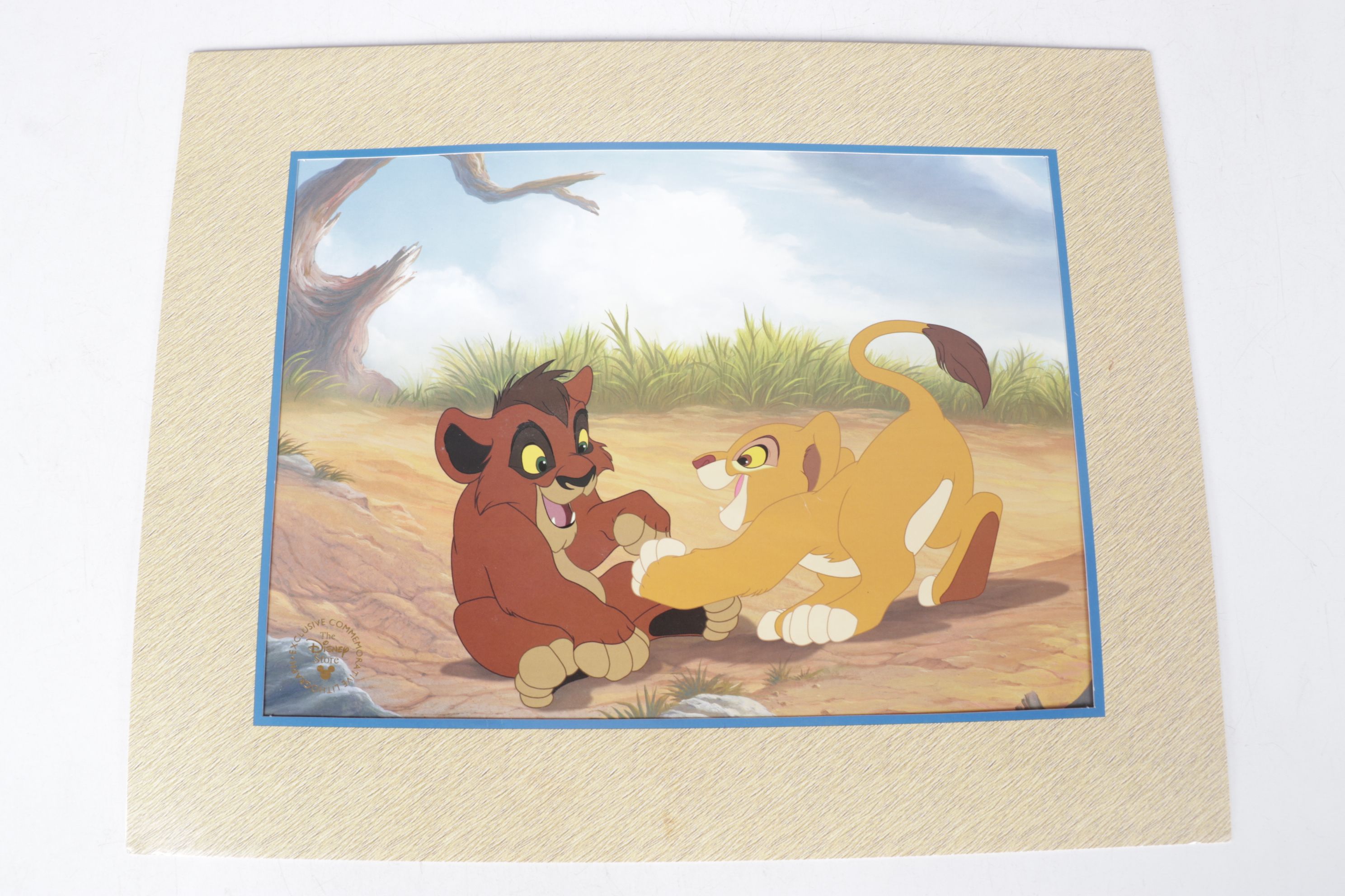 Collection of Commemorative Offset Lithographs from Disney's The Lion King 1 & 2