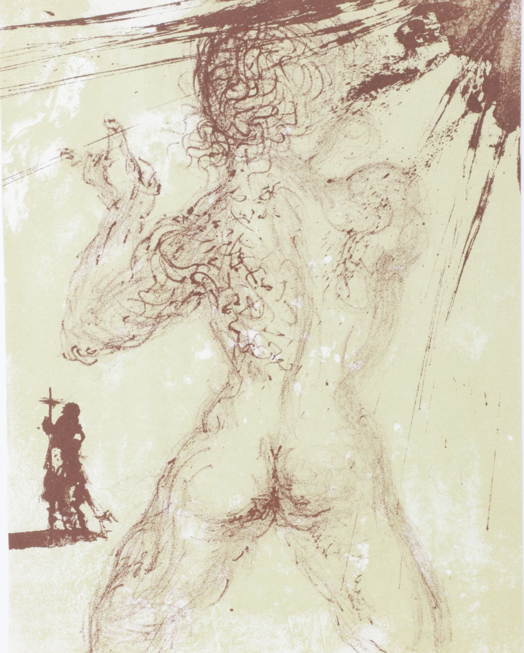 Salvador Dalí Lithograph From "Hommage à Meissonier," 1967