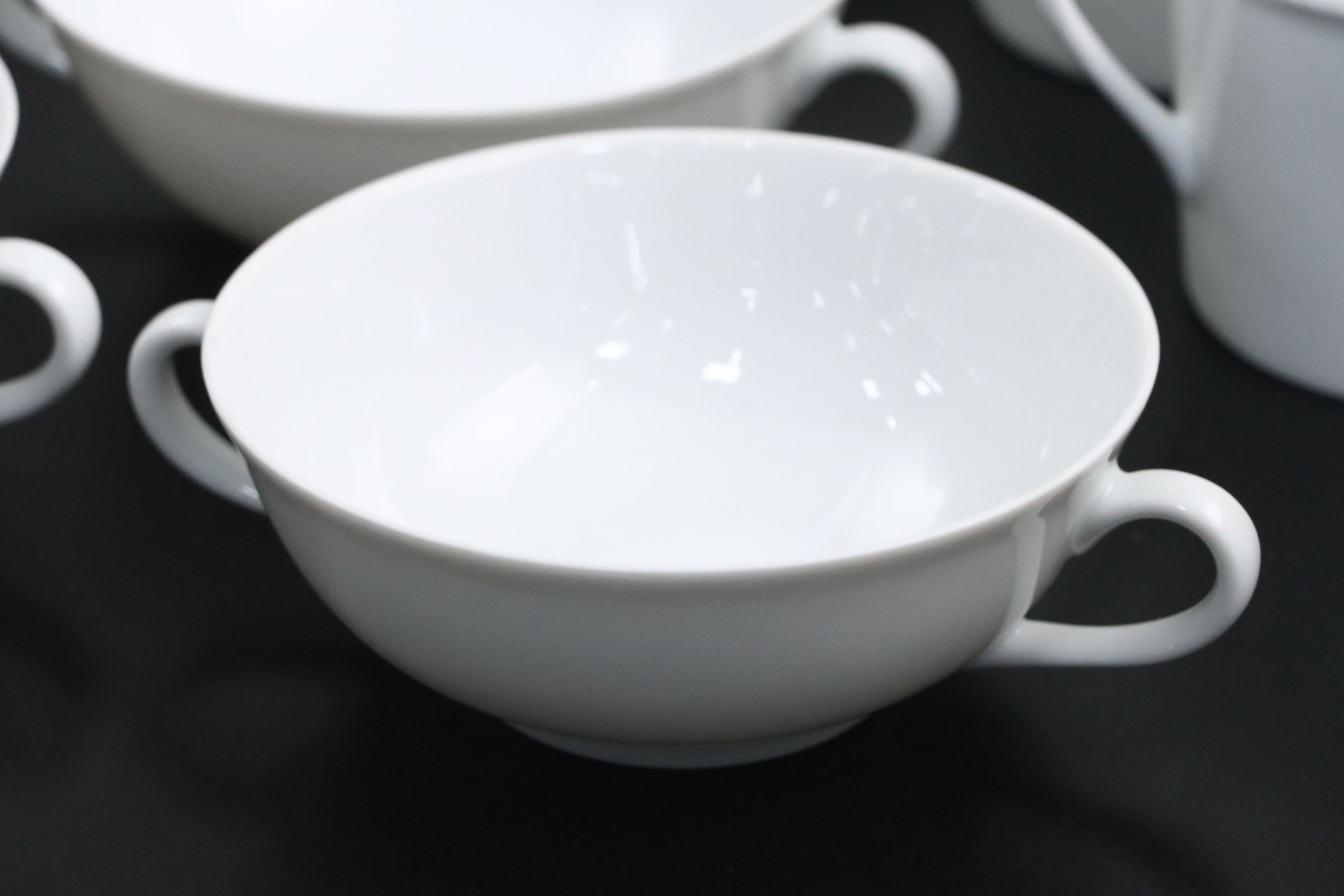 Bernardaud "Phoebe" Porcelain Dinnerware, Late 20th / Early 21st Century