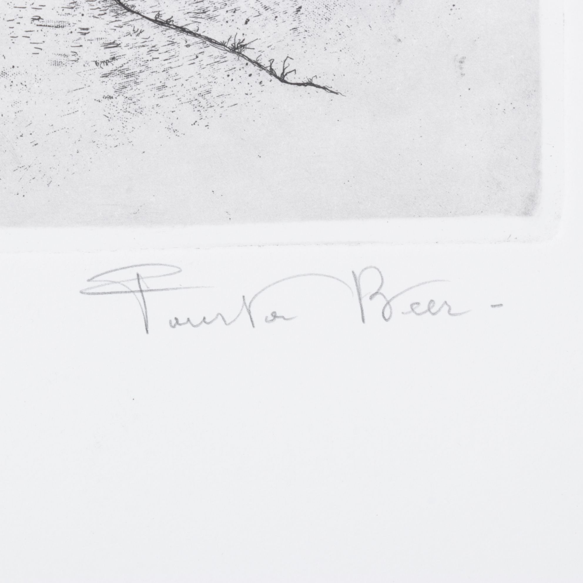 Paula Beer Limited Engraving "Neuvième Station" from "Chemin de Croix"