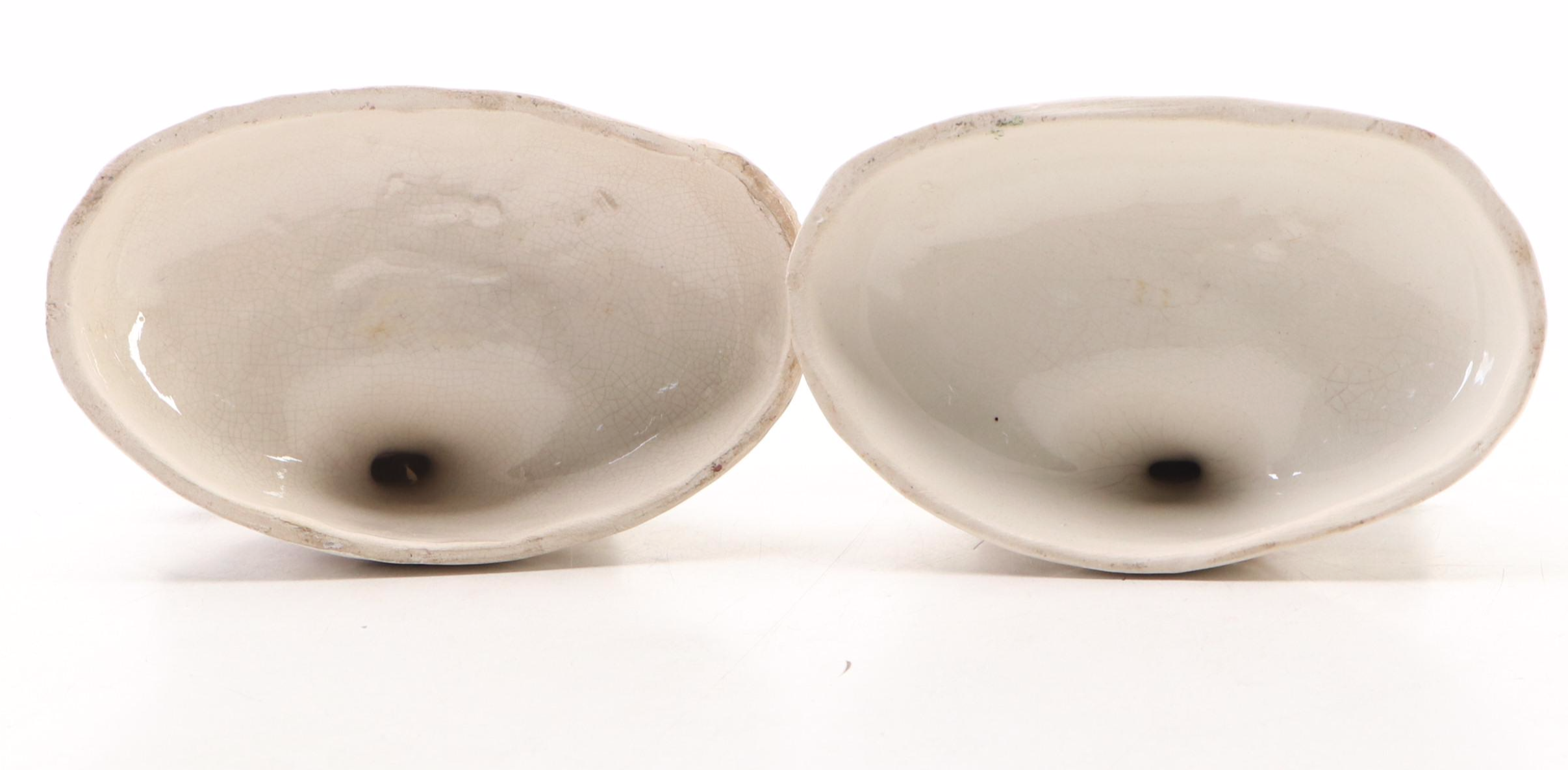 English Staffordshire Style Shepherd and Shepherdess Figurines