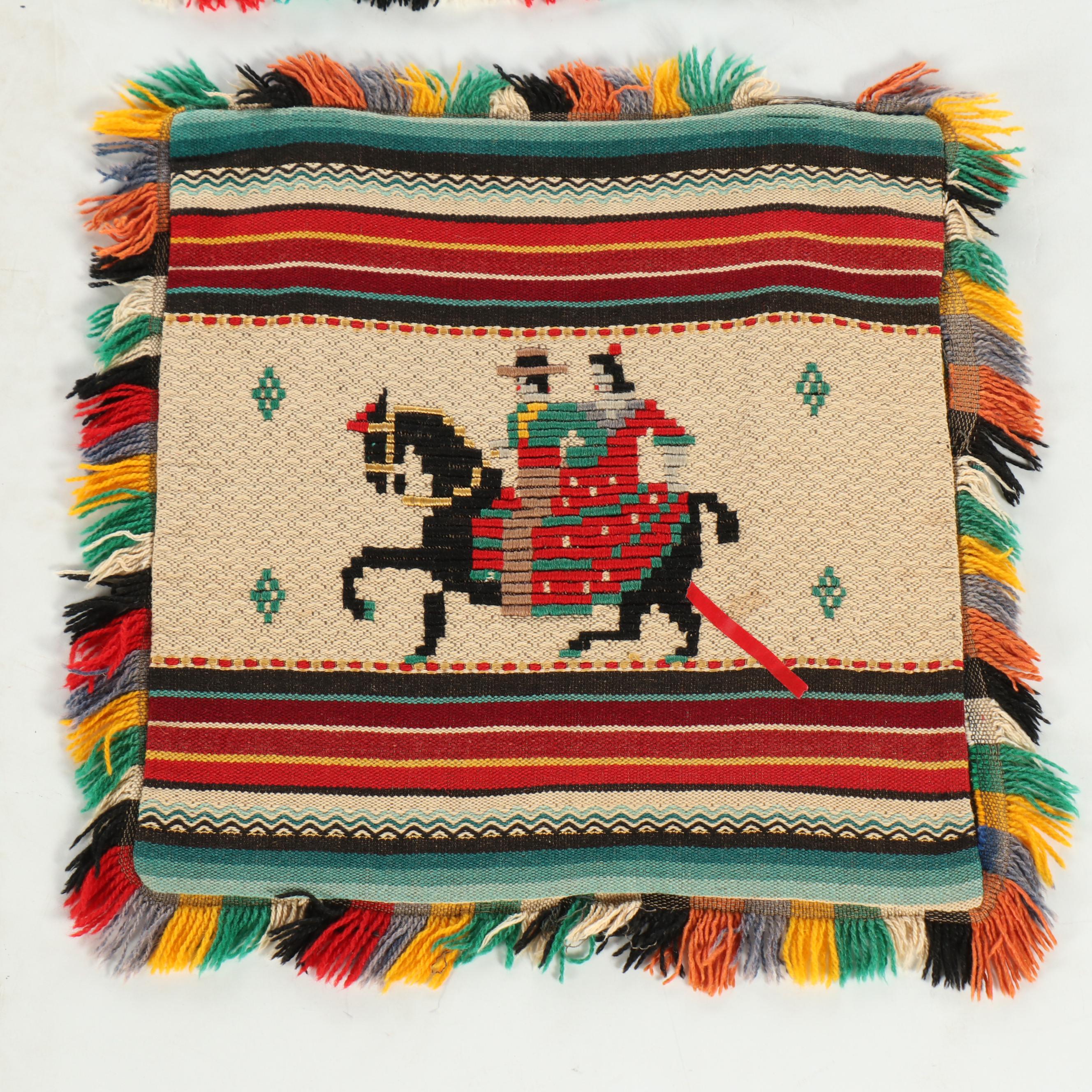 Mexican and Other Handwoven Textile Squares