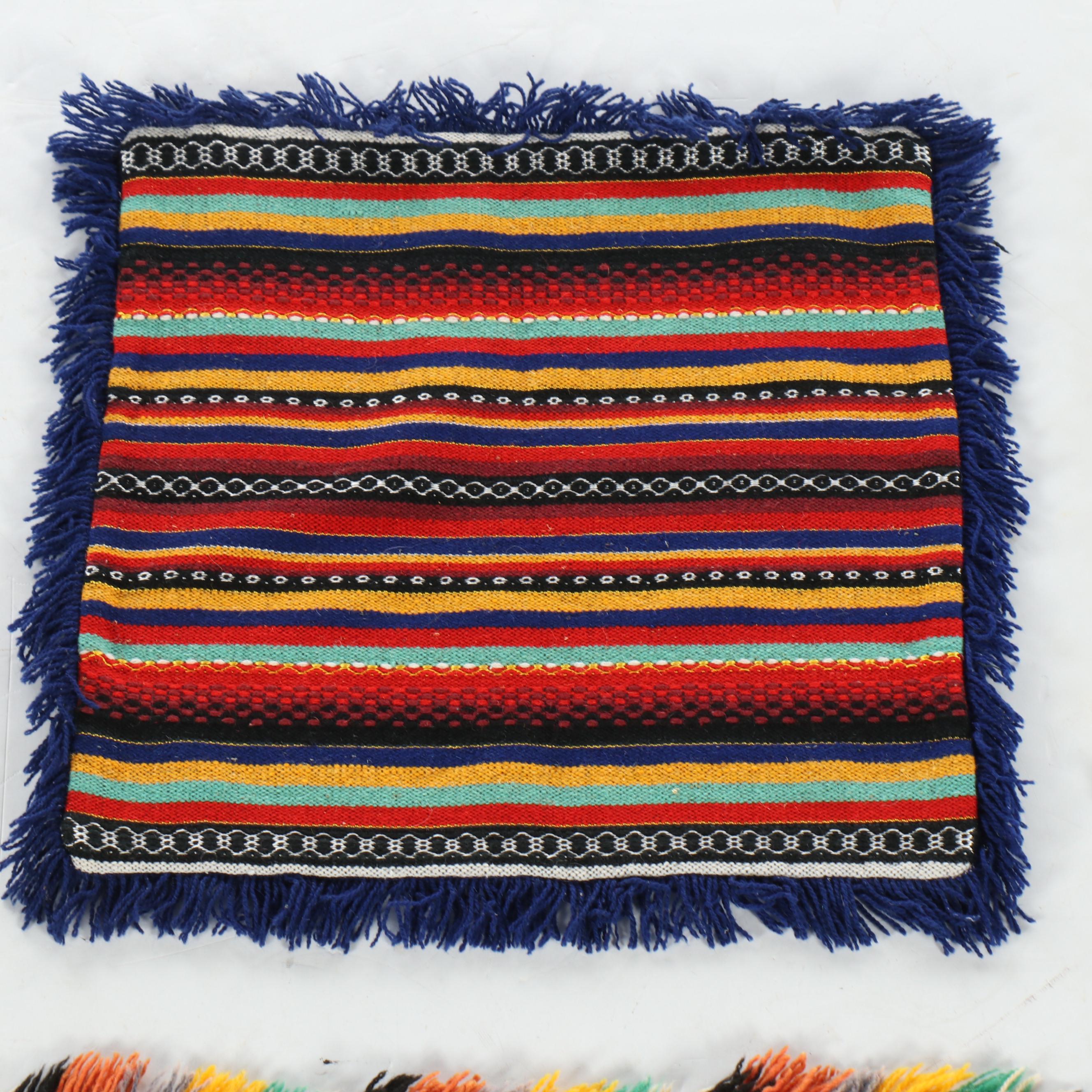 Mexican and Other Handwoven Textile Squares