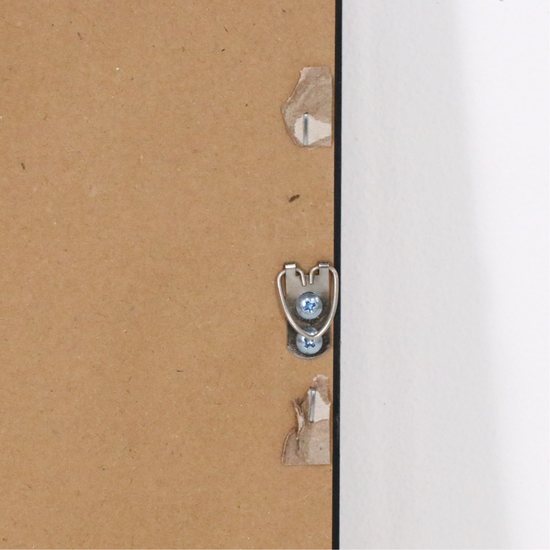 Contemporary Silver Finished Beveled Wall Mirror