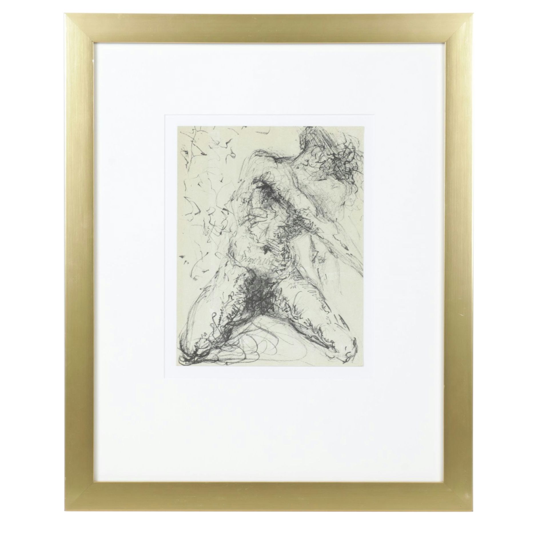 Salvador Dalí Lithograph From "Hommage à Meissonier," 1967