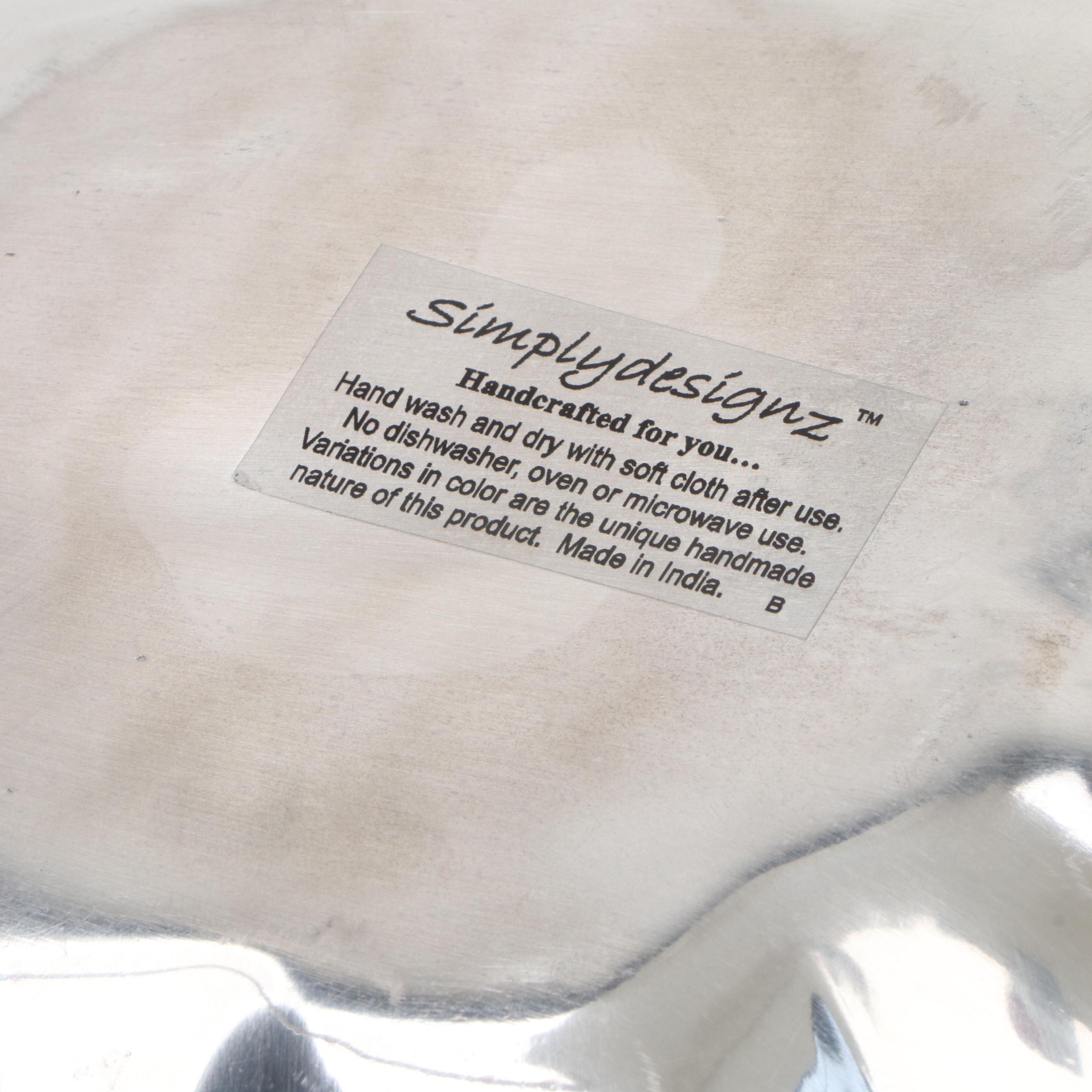 Jim Shore Heartwood Creek "Sentinel" Figurine, Simplydesignz Bowl and Pumpkin