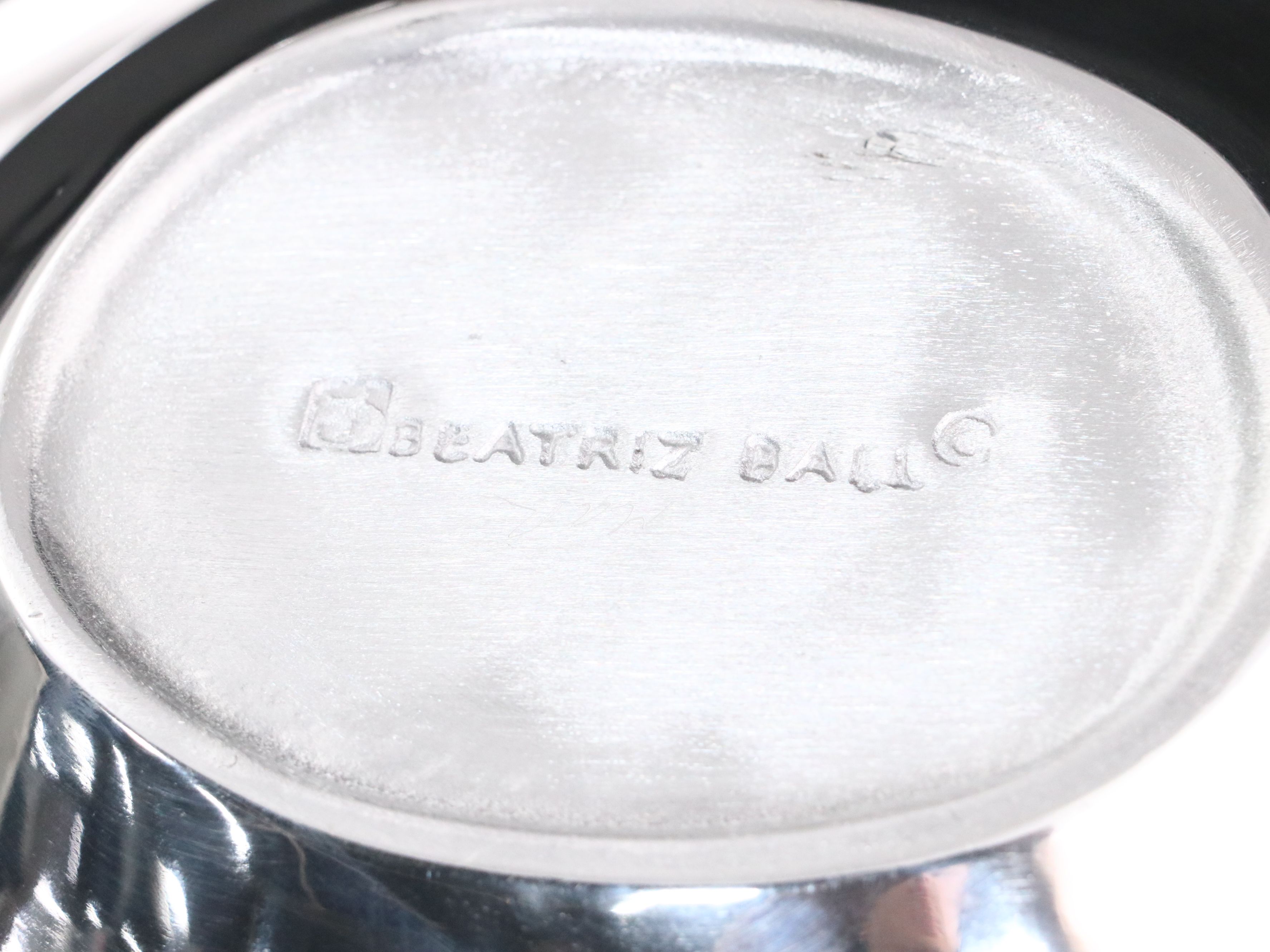 Beatriz Ball and Robert Lee Morris Metal Decorative Bowls