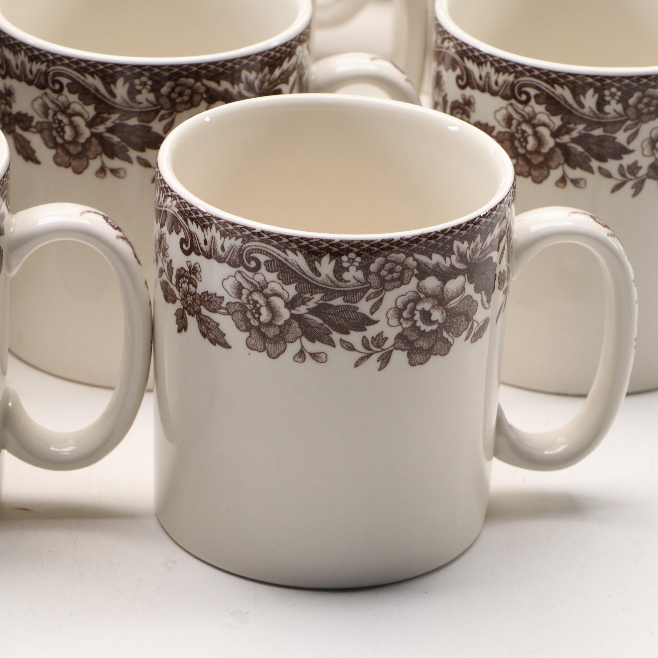Spode "Delamere Brown" Ceramic Dinnerware