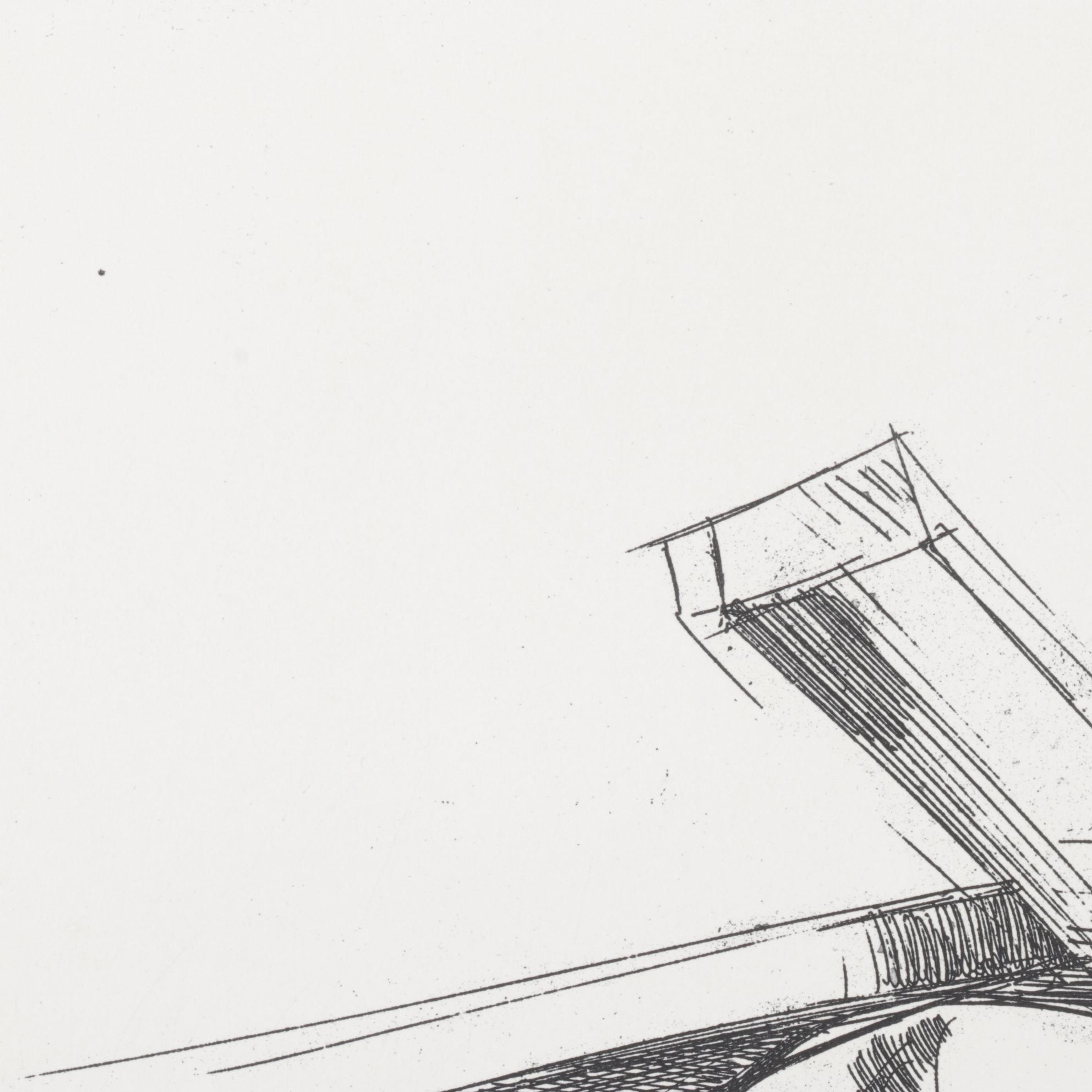 Trento Longaretti Limited Engraving "Septième Station" from "Chemin de Croix"