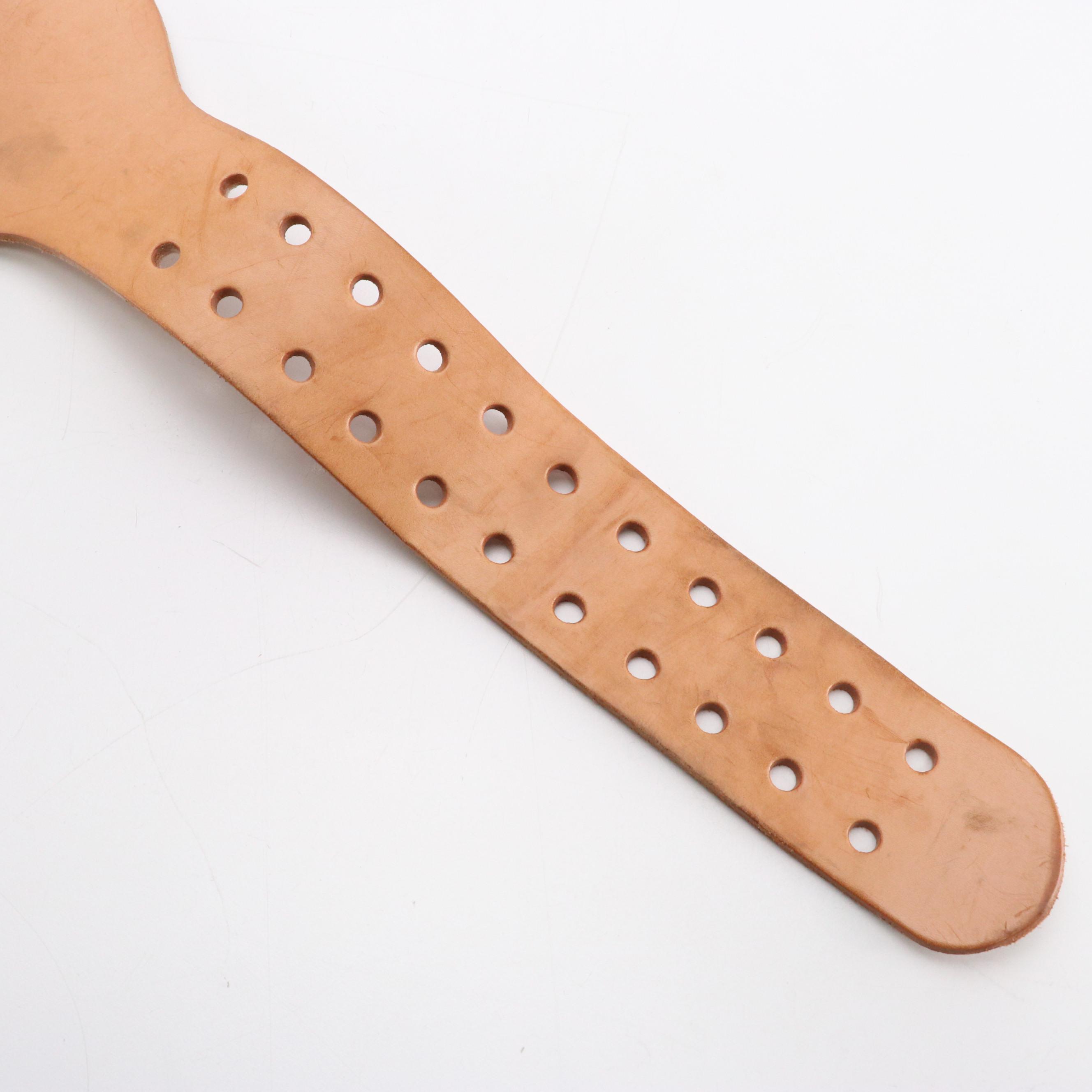 All About Sports Vachetta Leather Powerlifting Belt