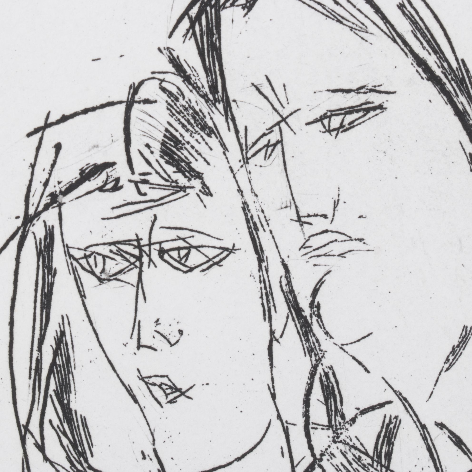 Arnoldo Ciarrocchi Limited Engraving "Huitième Station" from "Chemin de Croix"