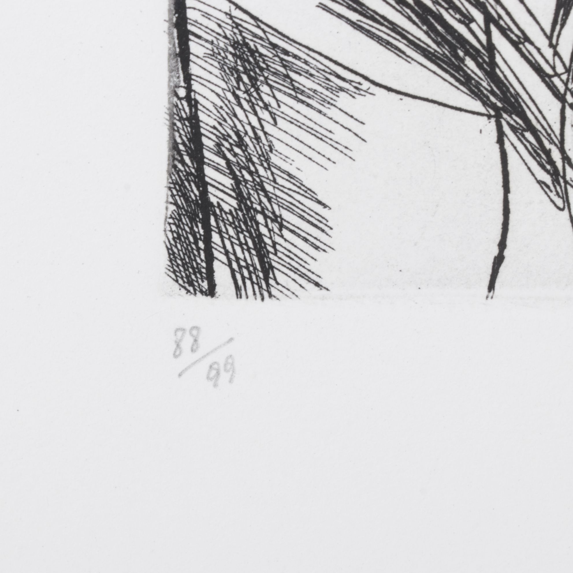 Arnoldo Ciarrocchi Limited Engraving "Huitième Station" from "Chemin de Croix"