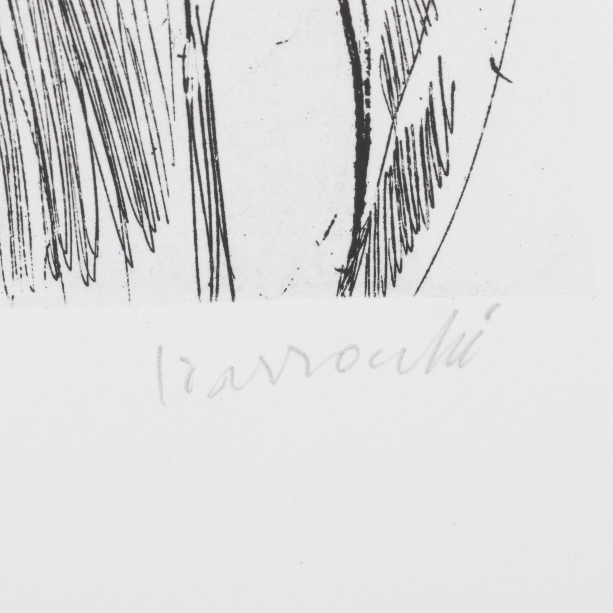 Arnoldo Ciarrocchi Limited Engraving "Huitième Station" from "Chemin de Croix"