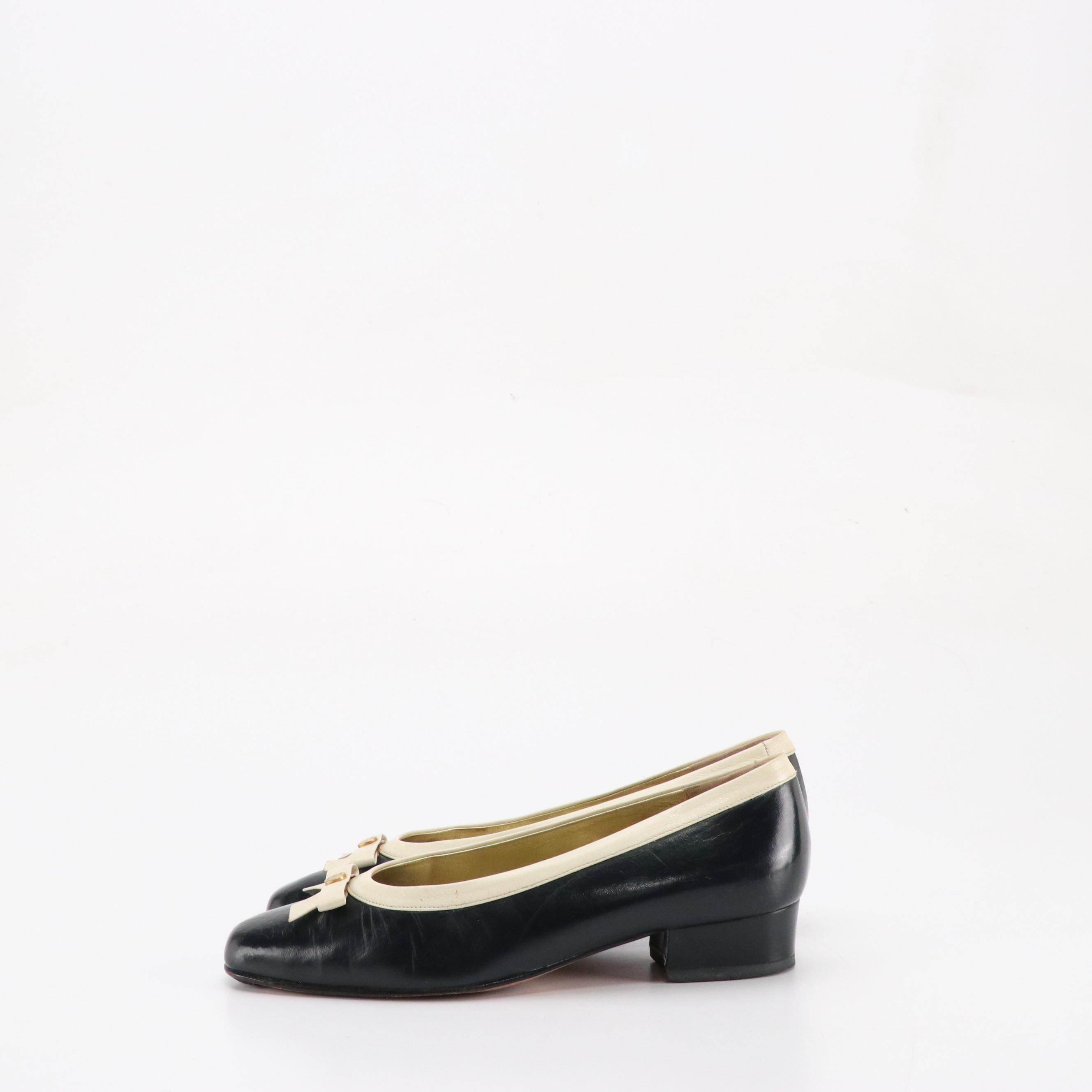 Bruno Magli Low-Heeled Leather Shoes with Michael Kors MK and Leather Flats