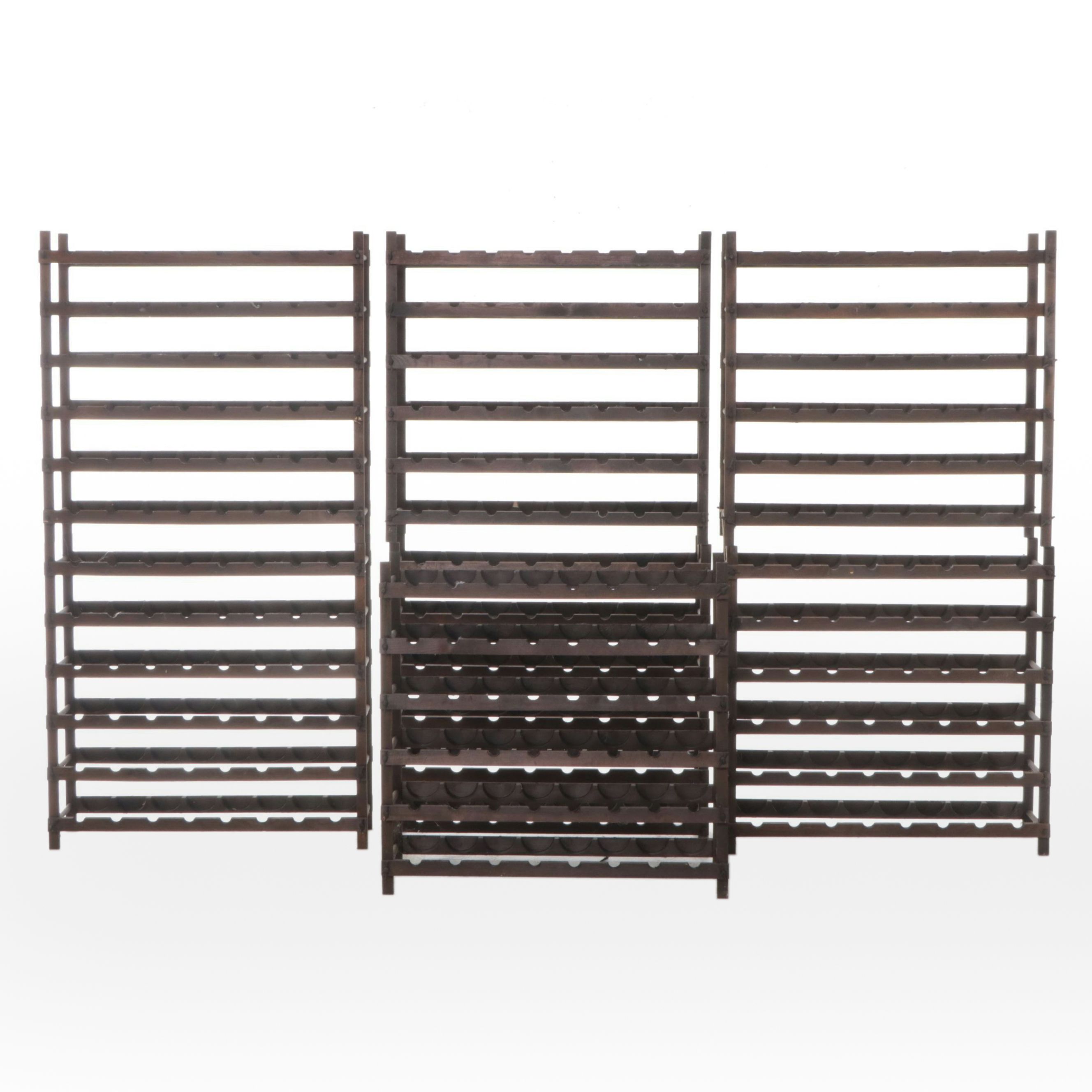 Wooden Wine Racks, Late 20th Century