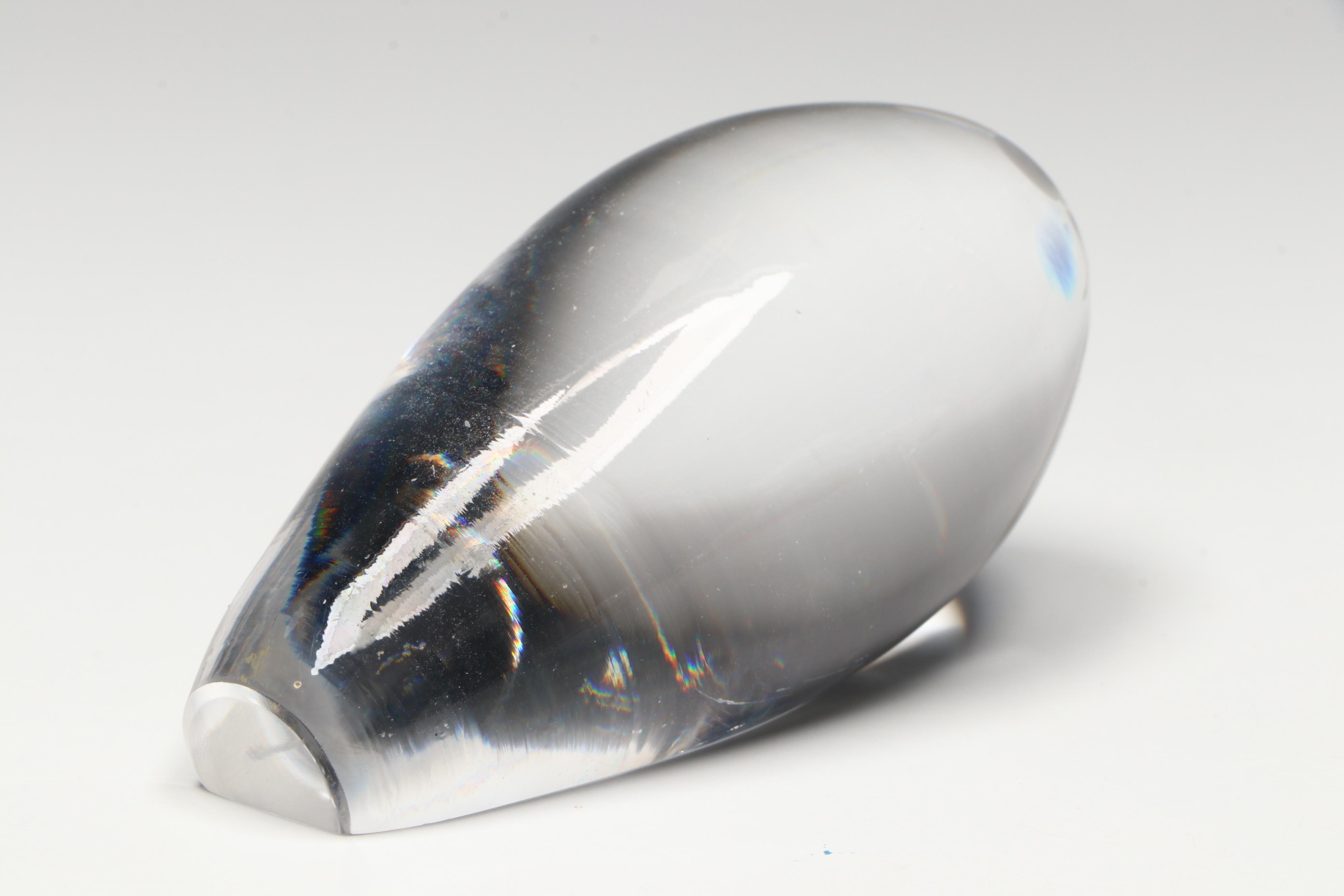 Baccarat Crystal Parrot and Other Glass Animal Figurines