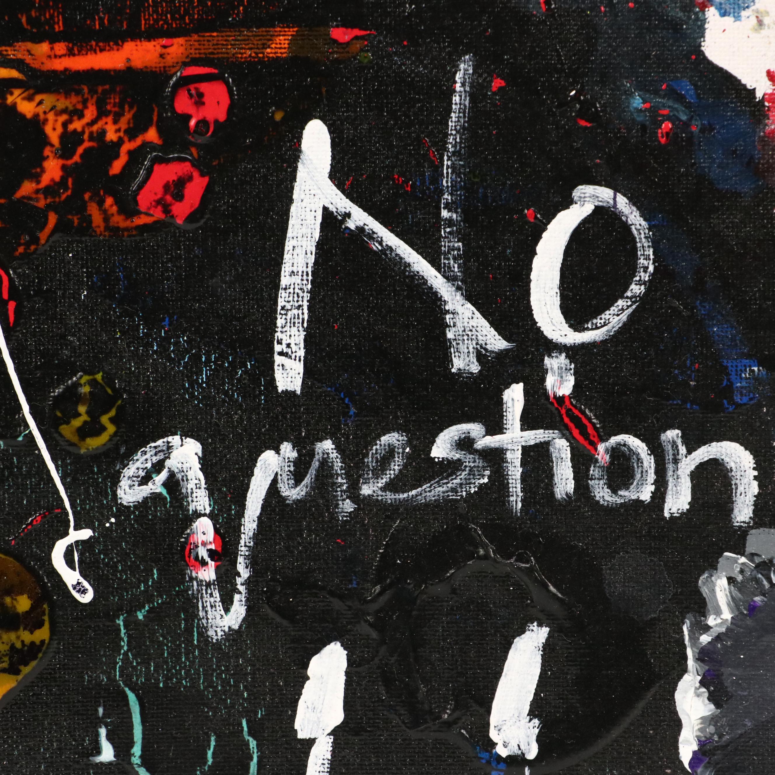 Abiola Idowu Mixed Media Painting "Life is a Teacher II," 2023