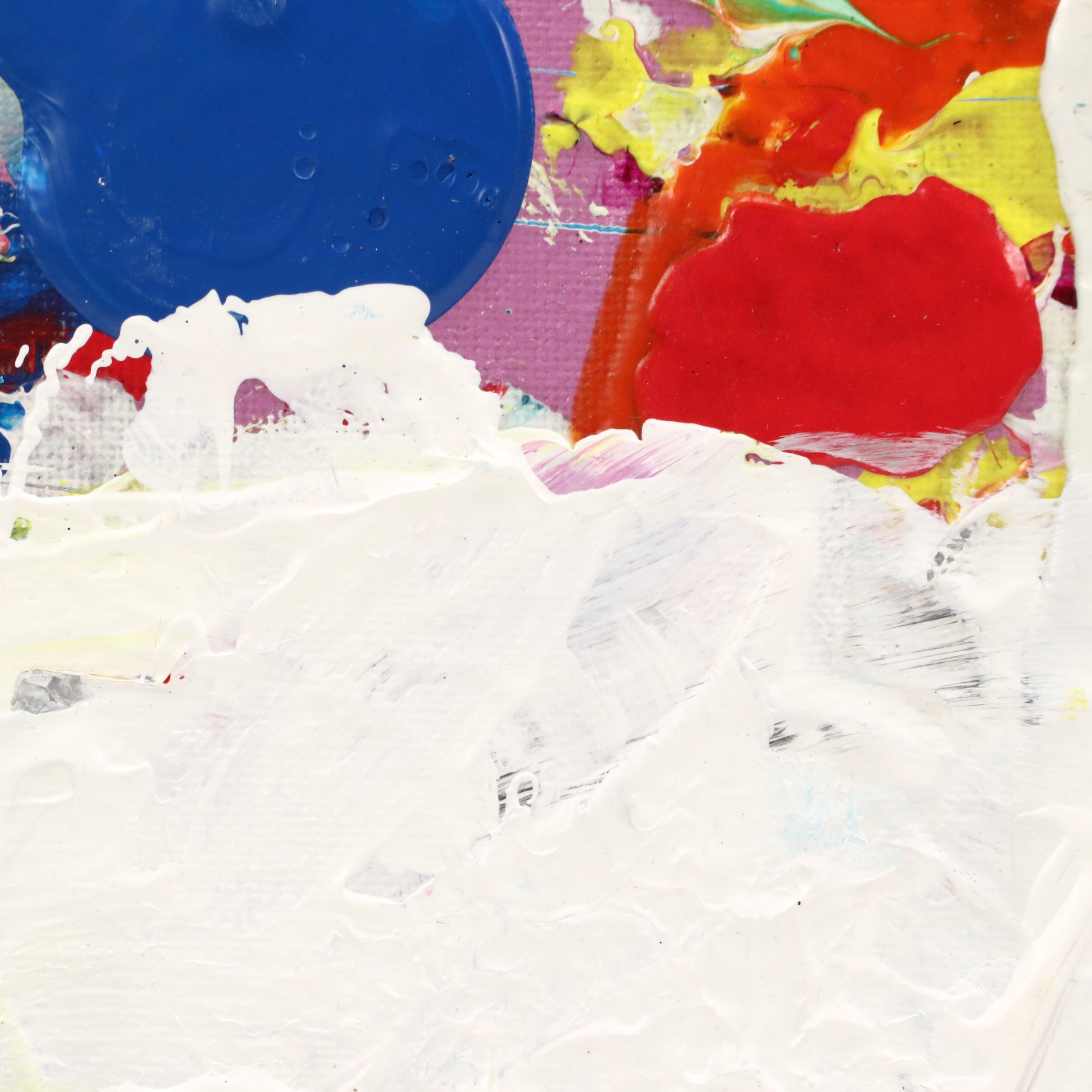 Abiola Idowu Mixed Media Painting "Life is a Teacher," 2023