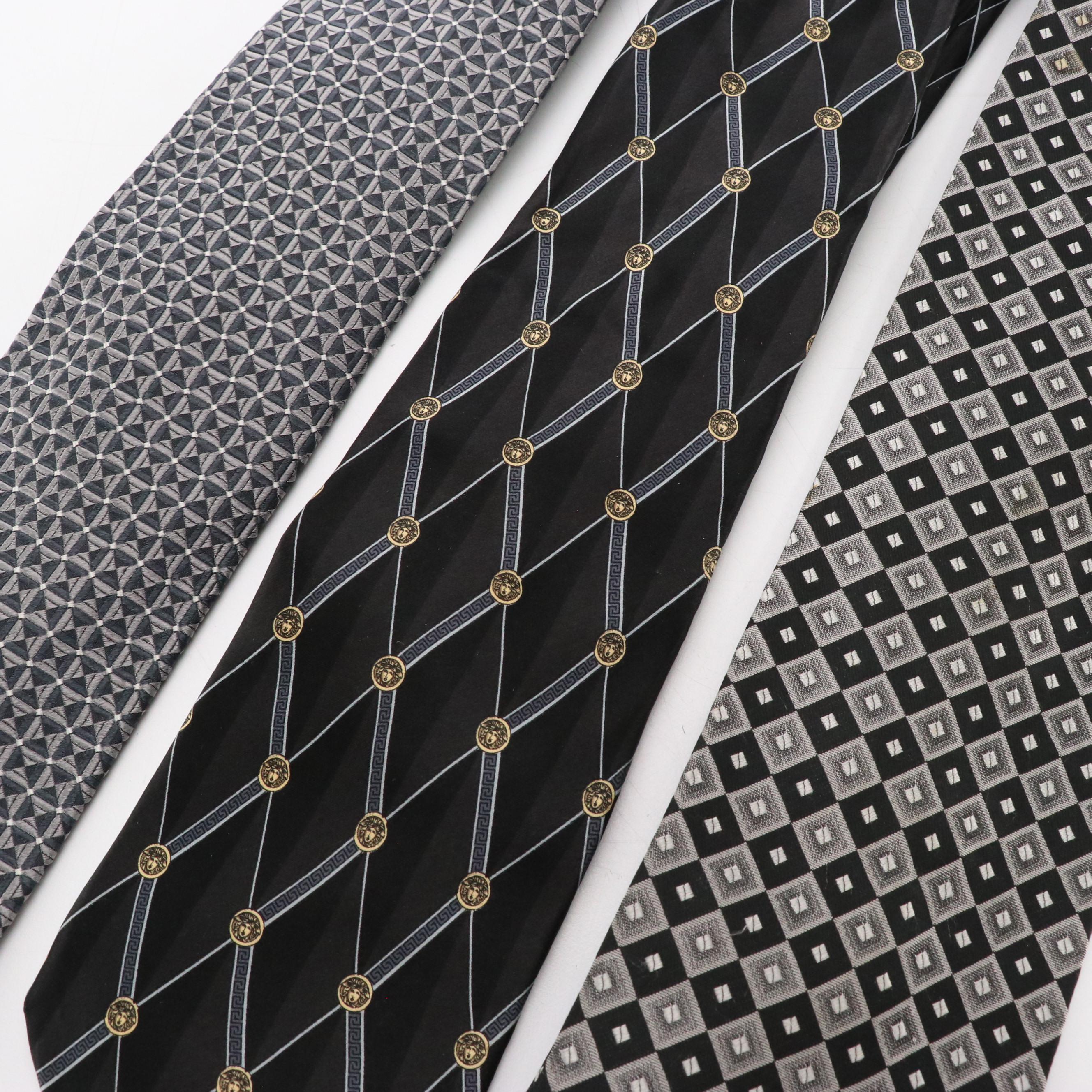 Gucci, Christian Dior, Lanvin, Versace, and Other Silk Neckties