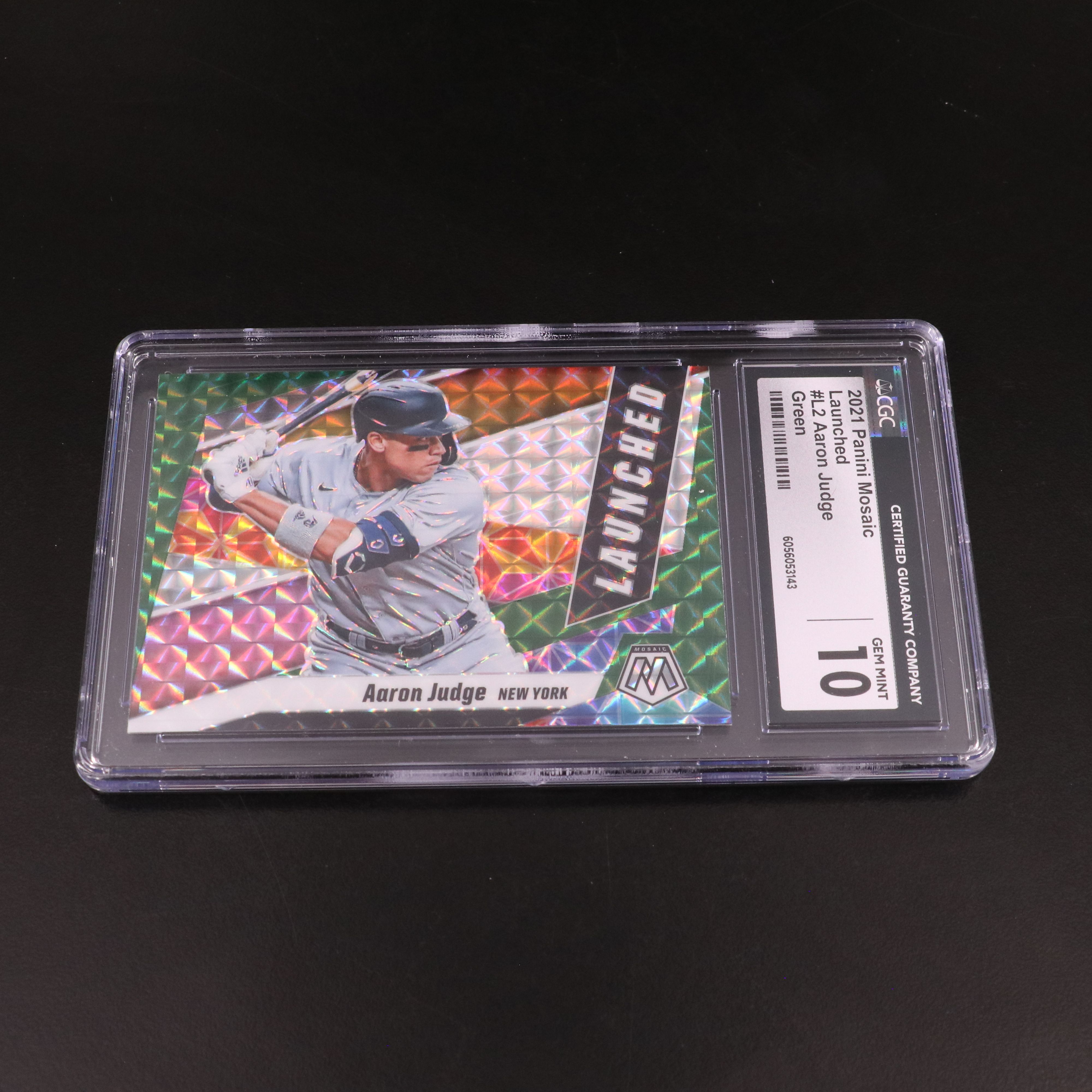 Aaron Judge SGC and CGC Graded Baseball Cards Featuring Rookie and More