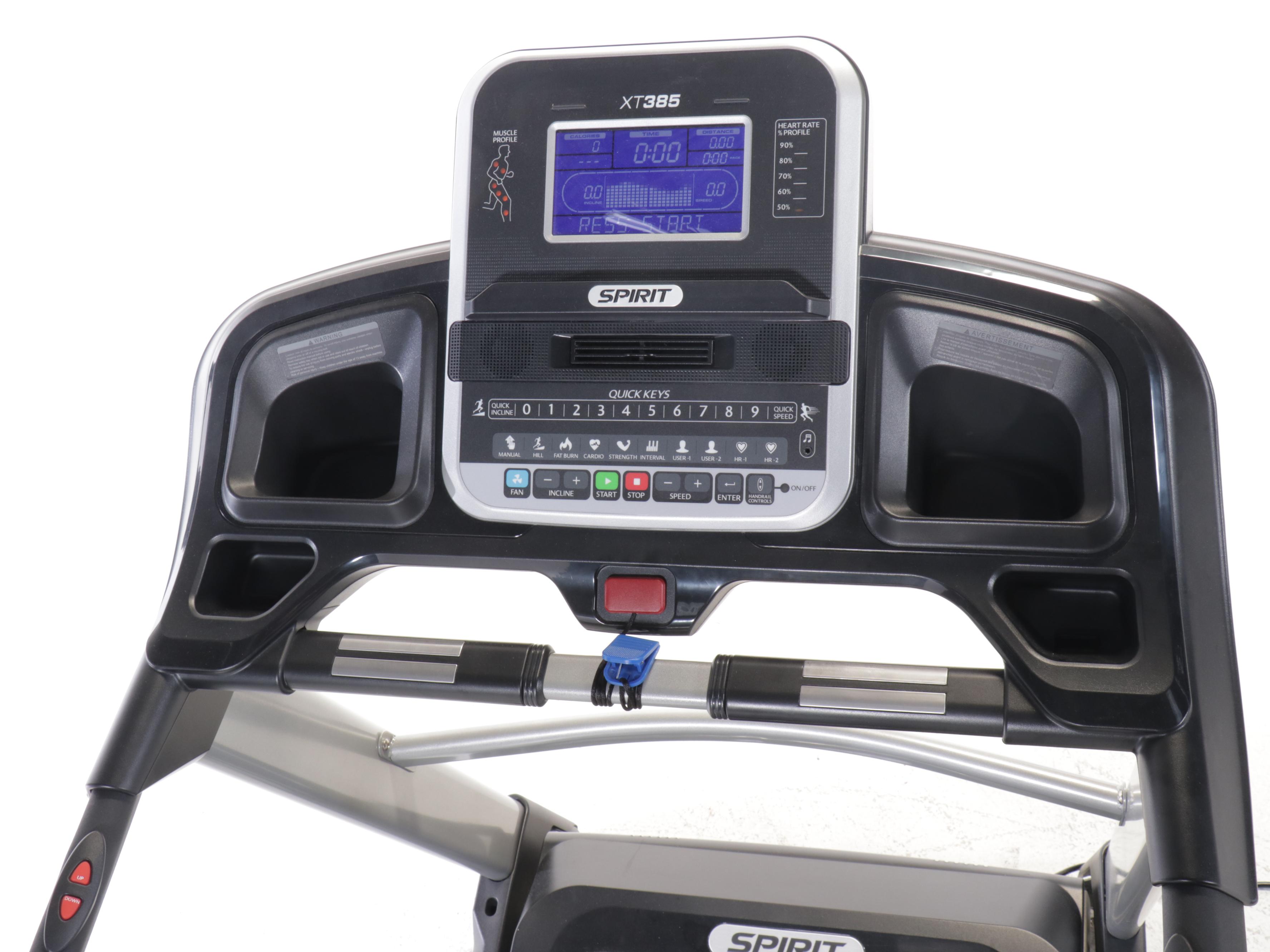 Spirit Fitness Model XT385 Treadmill