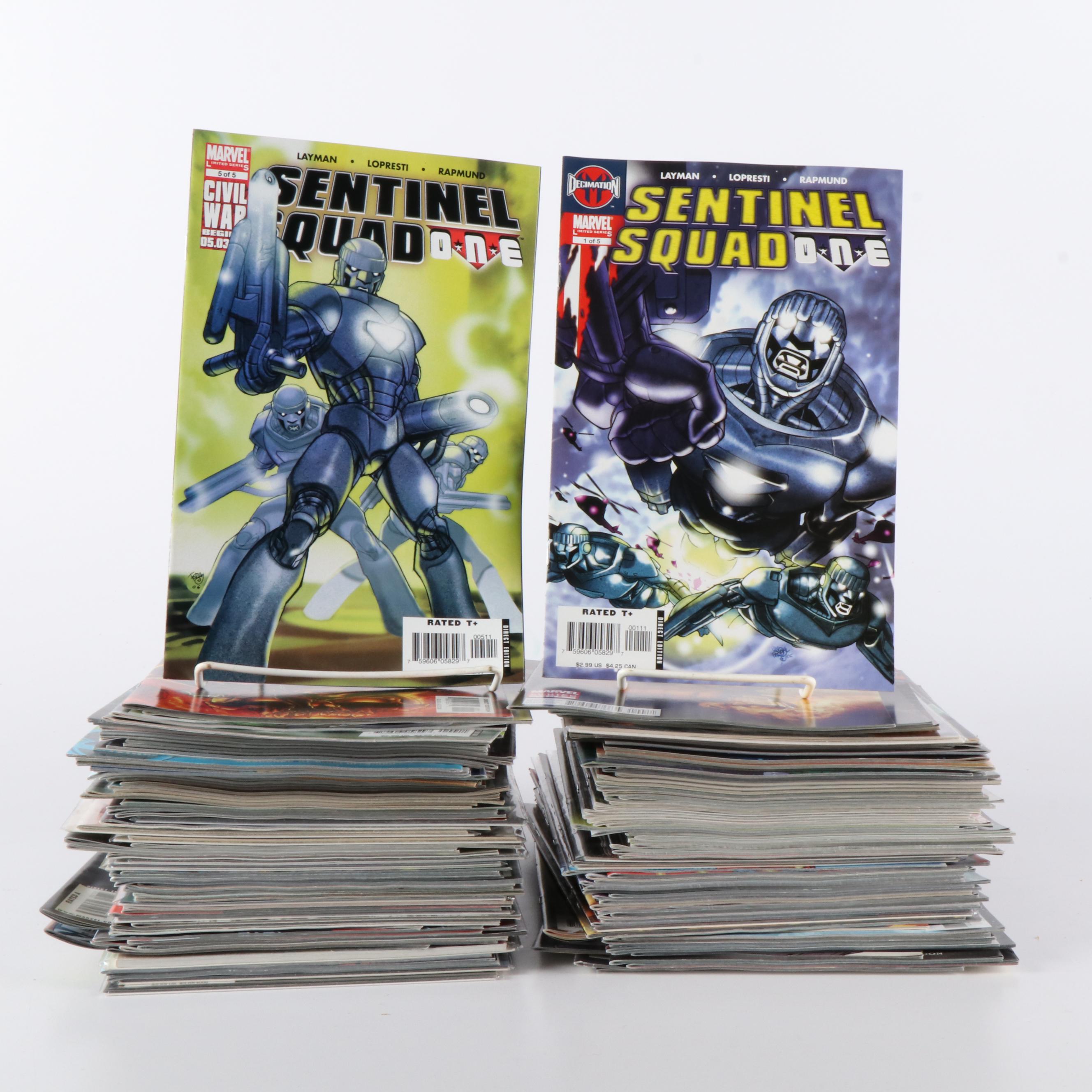 Modern Age 100+ Marvel Comic Books Including "X-Men",  "Avengers" and More