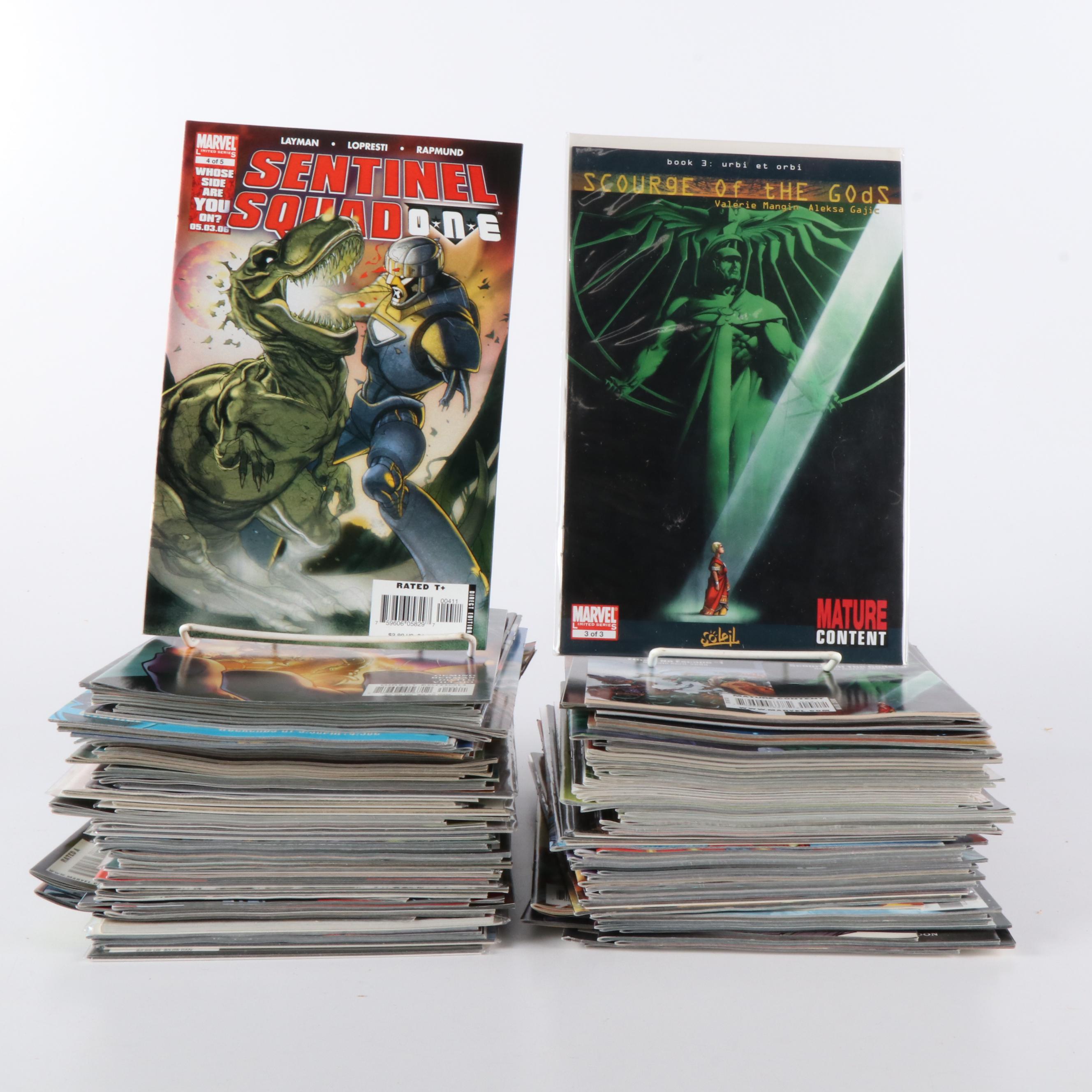 Modern Age 100+ Marvel Comic Books Including "X-Men",  "Avengers" and More