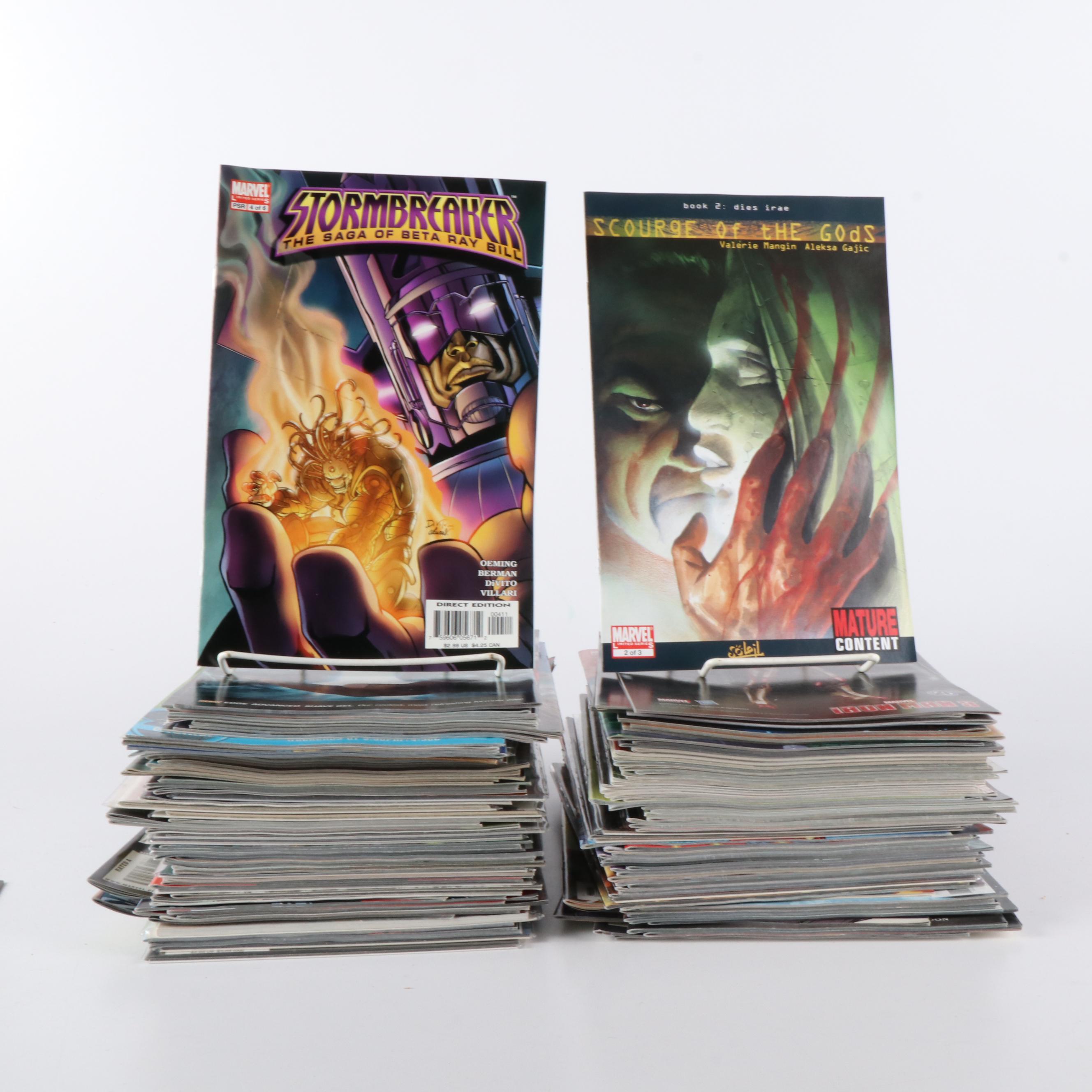 Modern Age 100+ Marvel Comic Books Including "X-Men",  "Avengers" and More