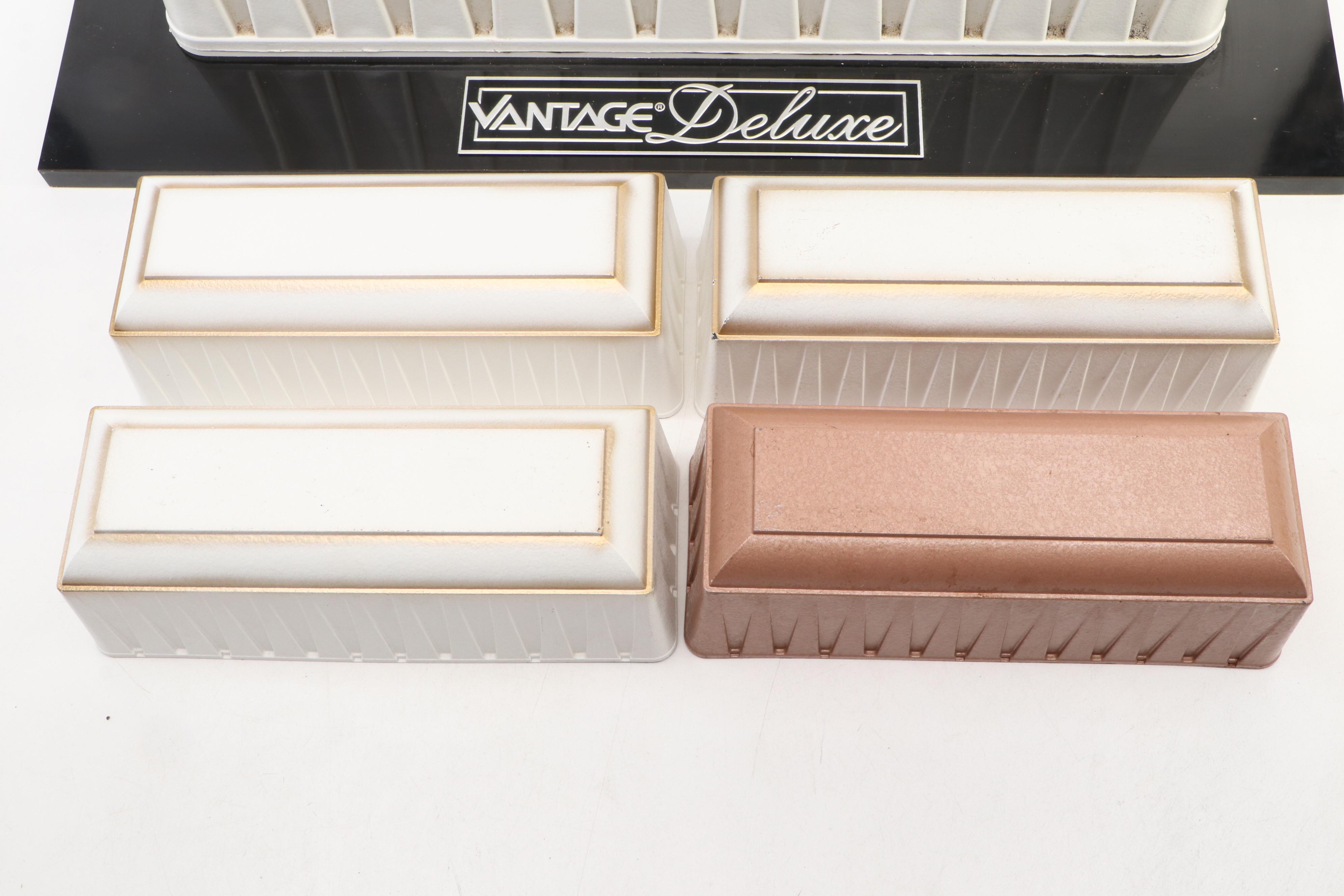 Vantage Company "Deluxe" Salesman Sample and Miniature Burial Vaults