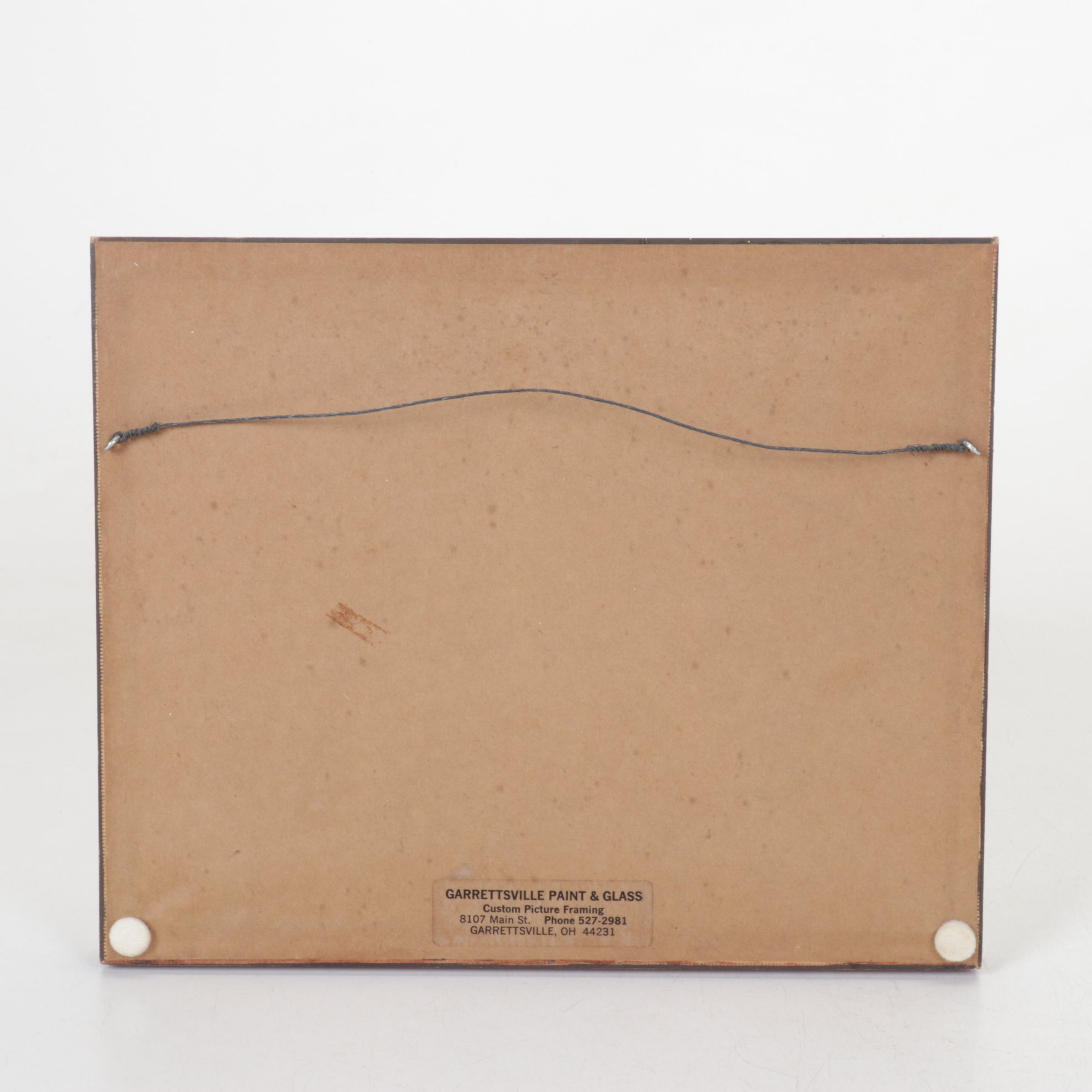 H. Lunkwitz Watercolor Still Life of Buckets in a Flowerfield, Late 20th Century