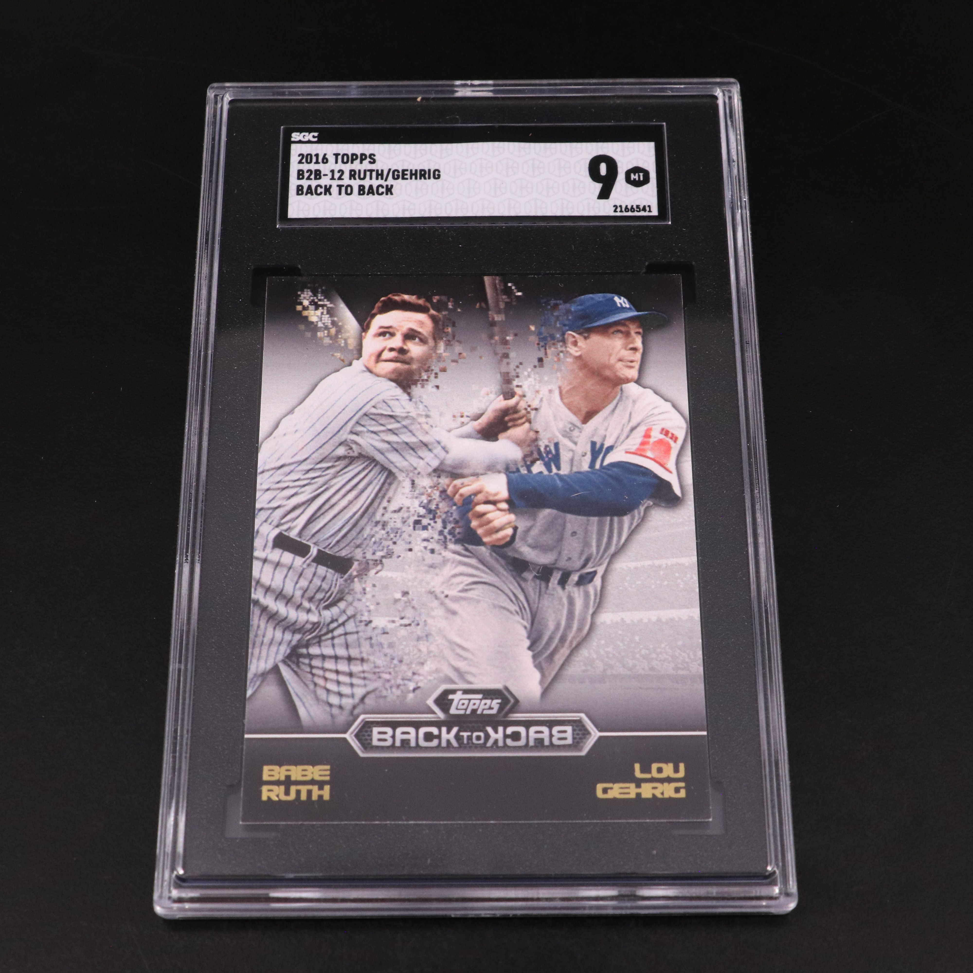 Babe Ruth, Lou Gehrig, and Shoeless Joe Jackson SGC Graded Cards with More