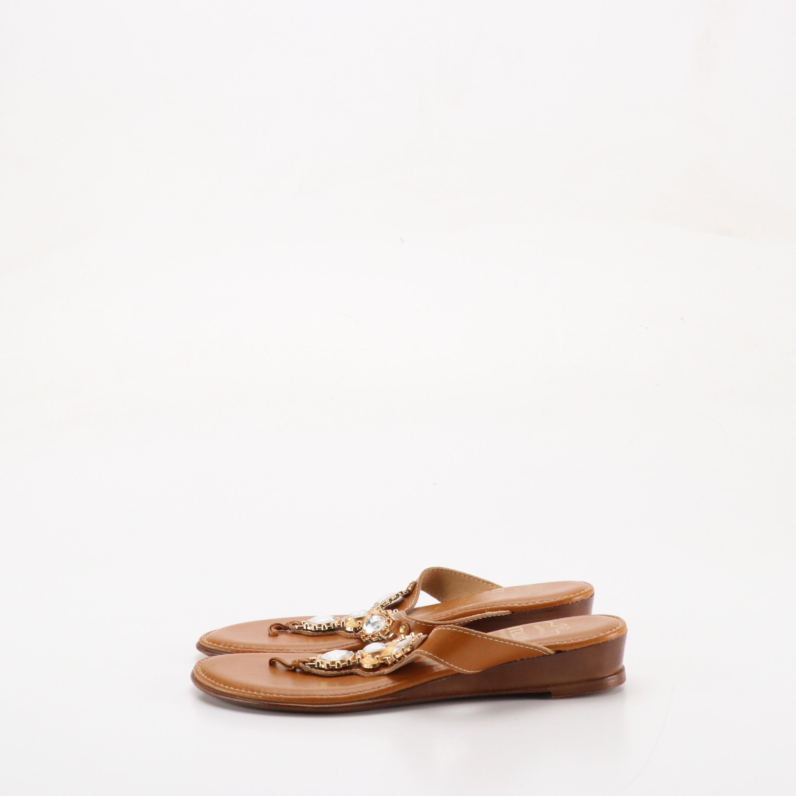 Italian Shoemakers Vinice Sandals and Michael Kors Leather Fulton Moccasin Flats