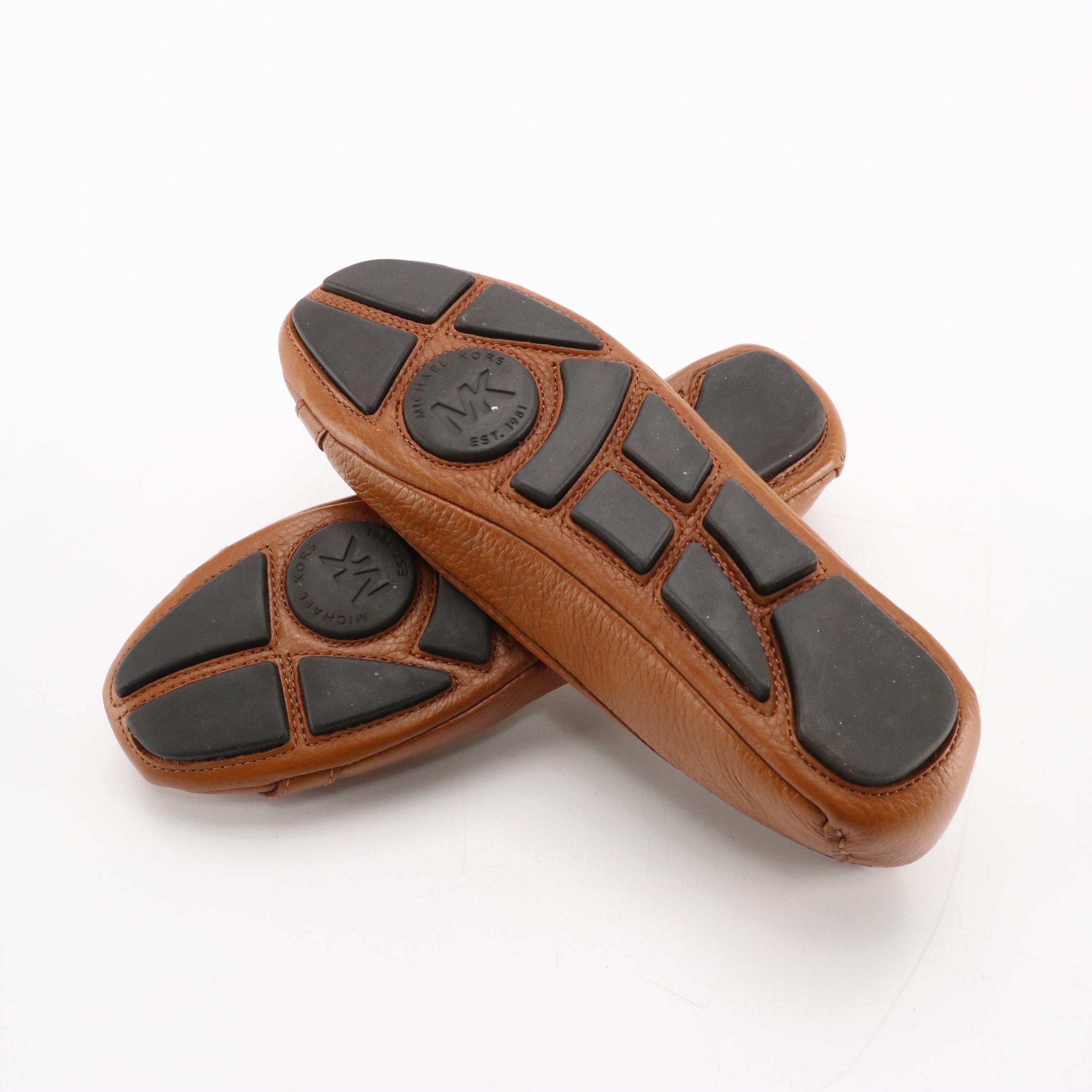 Italian Shoemakers Vinice Sandals and Michael Kors Leather Fulton Moccasin Flats