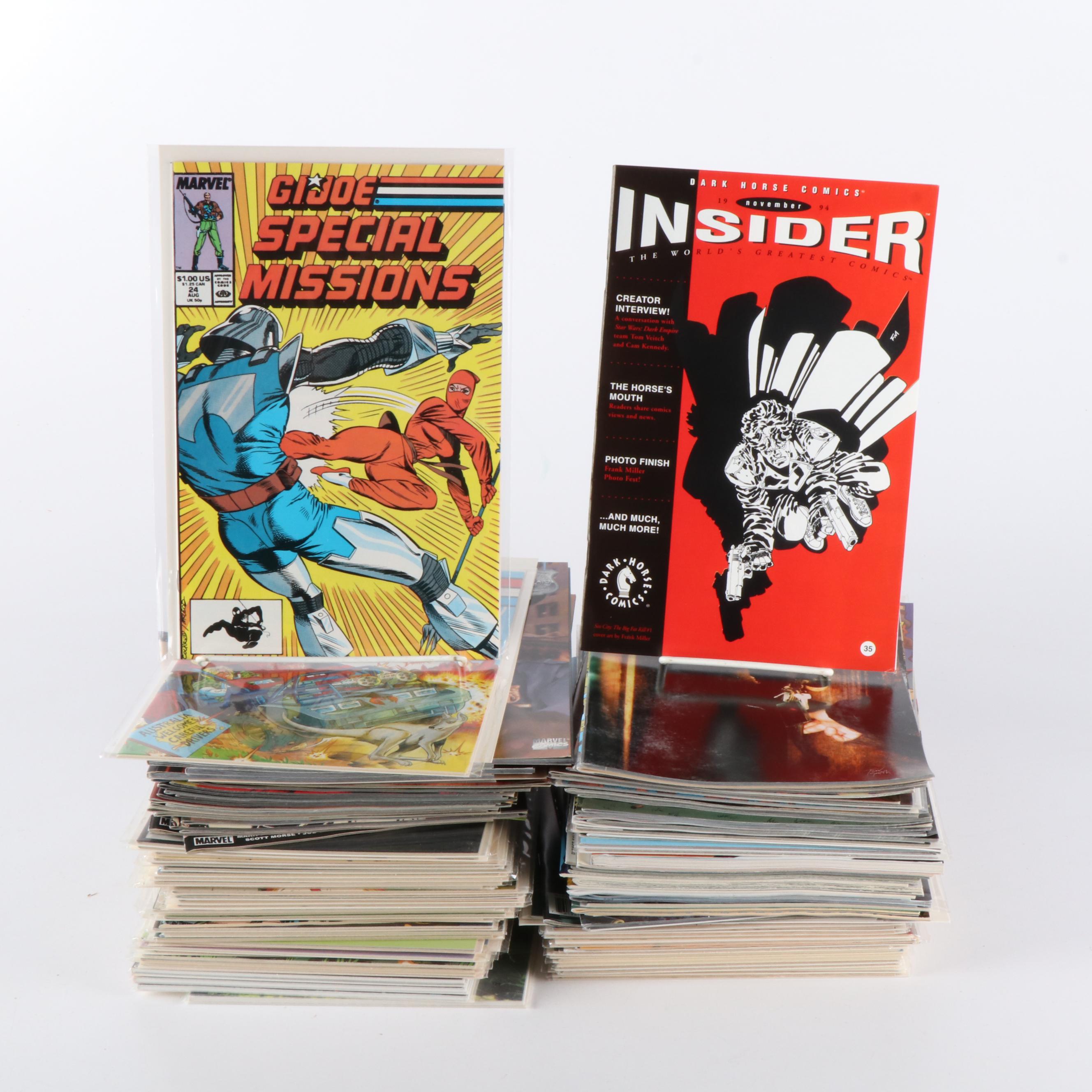 Modern Age Marvel, Malibu, Image and Other Comics, 100+