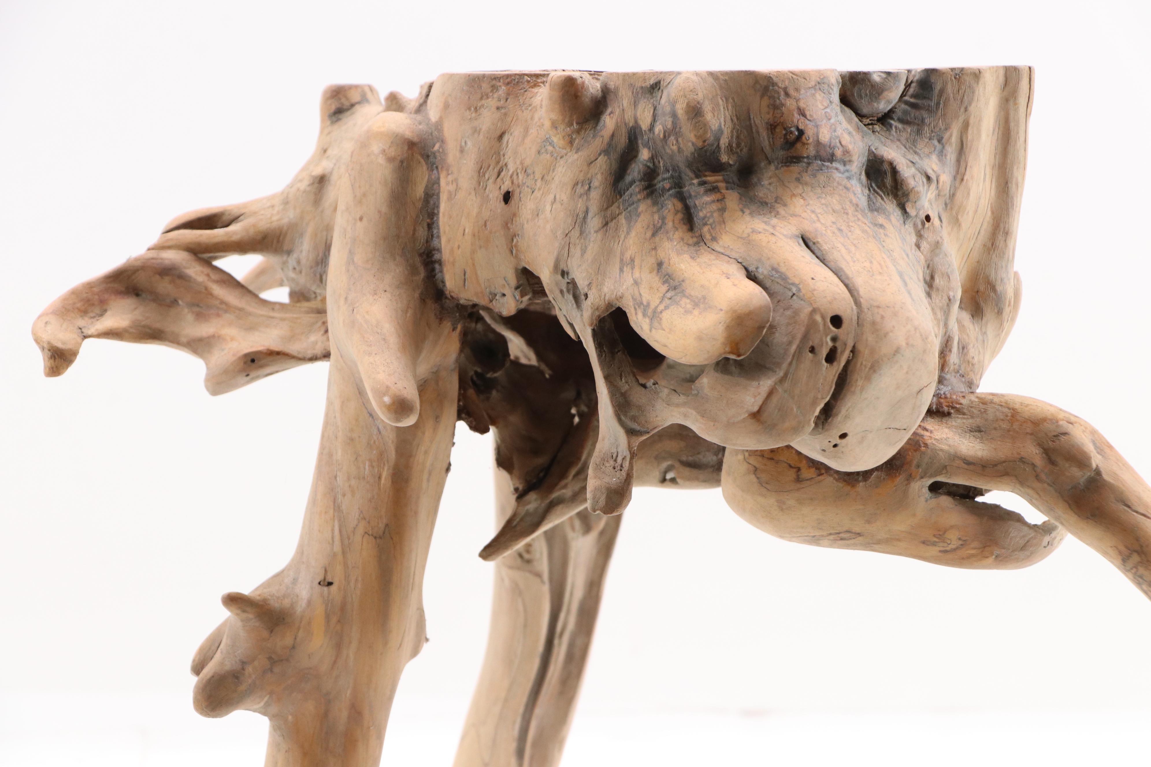 Robert Beaven Standing Carved Cedar Wood Vessel Sculpture