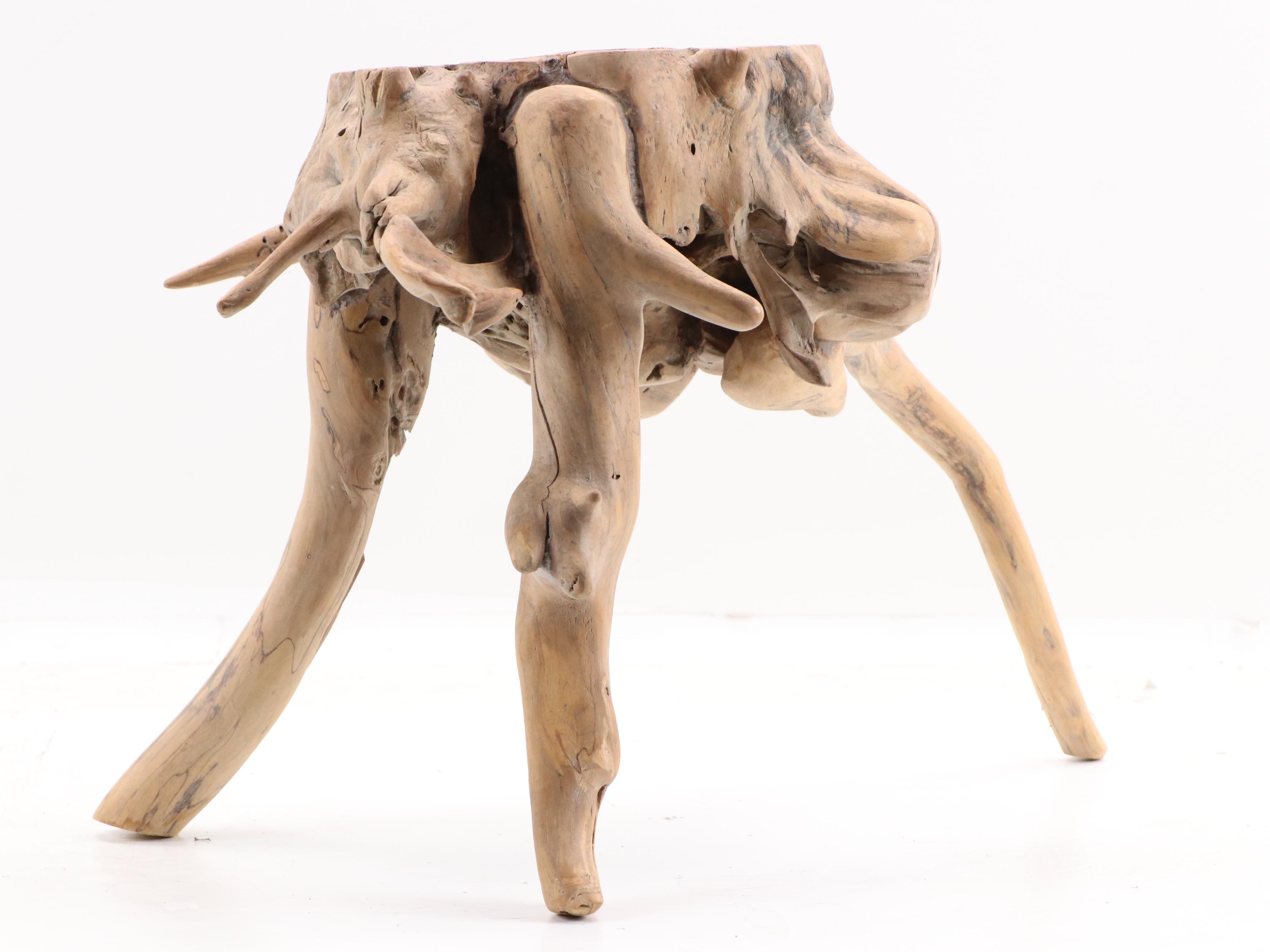 Robert Beaven Standing Carved Cedar Wood Vessel Sculpture