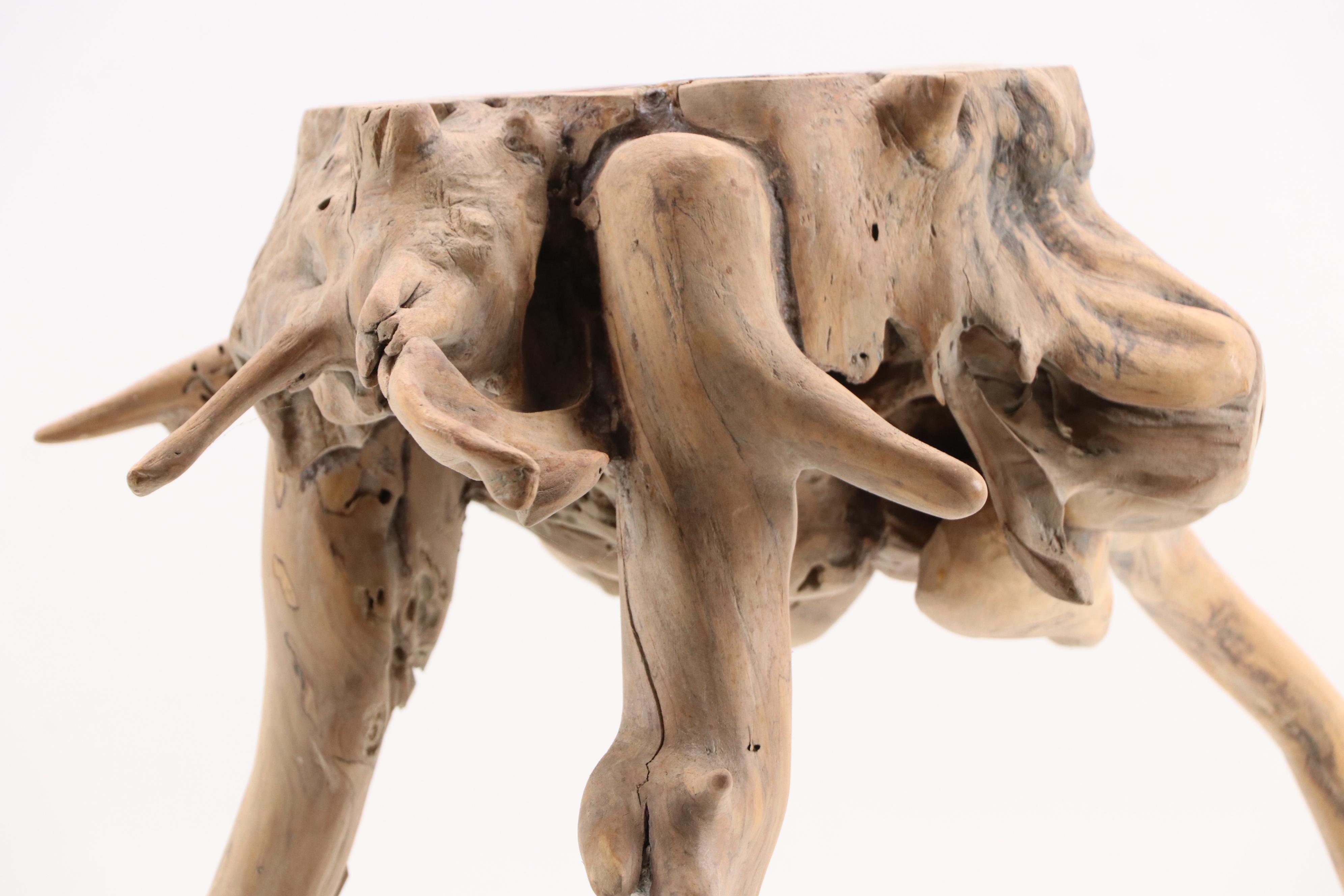 Robert Beaven Standing Carved Cedar Wood Vessel Sculpture