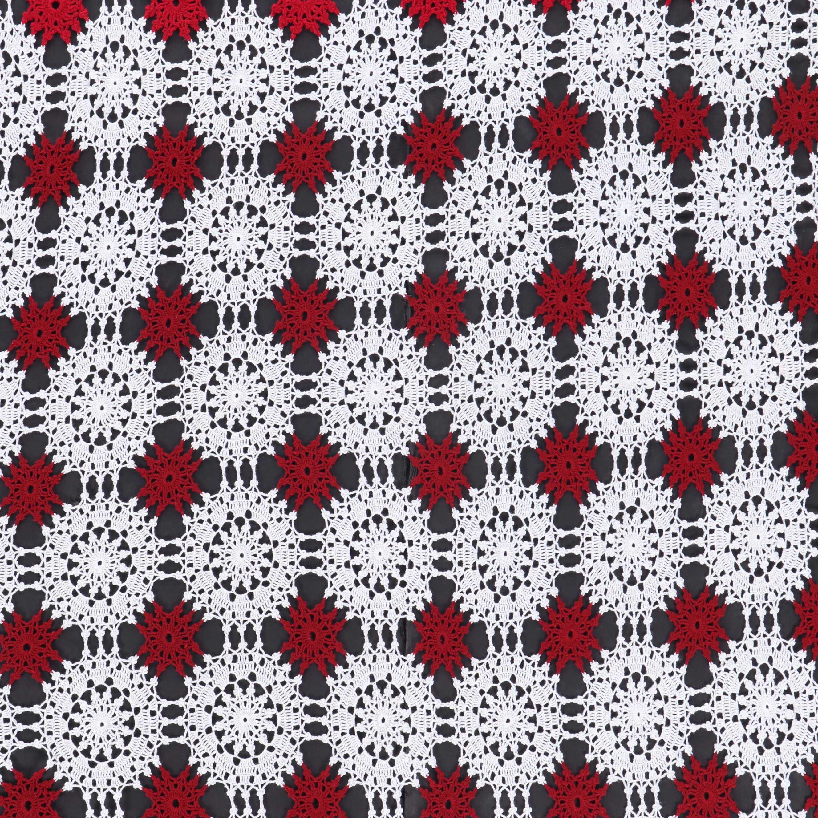 Crochet Tablecloth, Mid to Late 20th Century