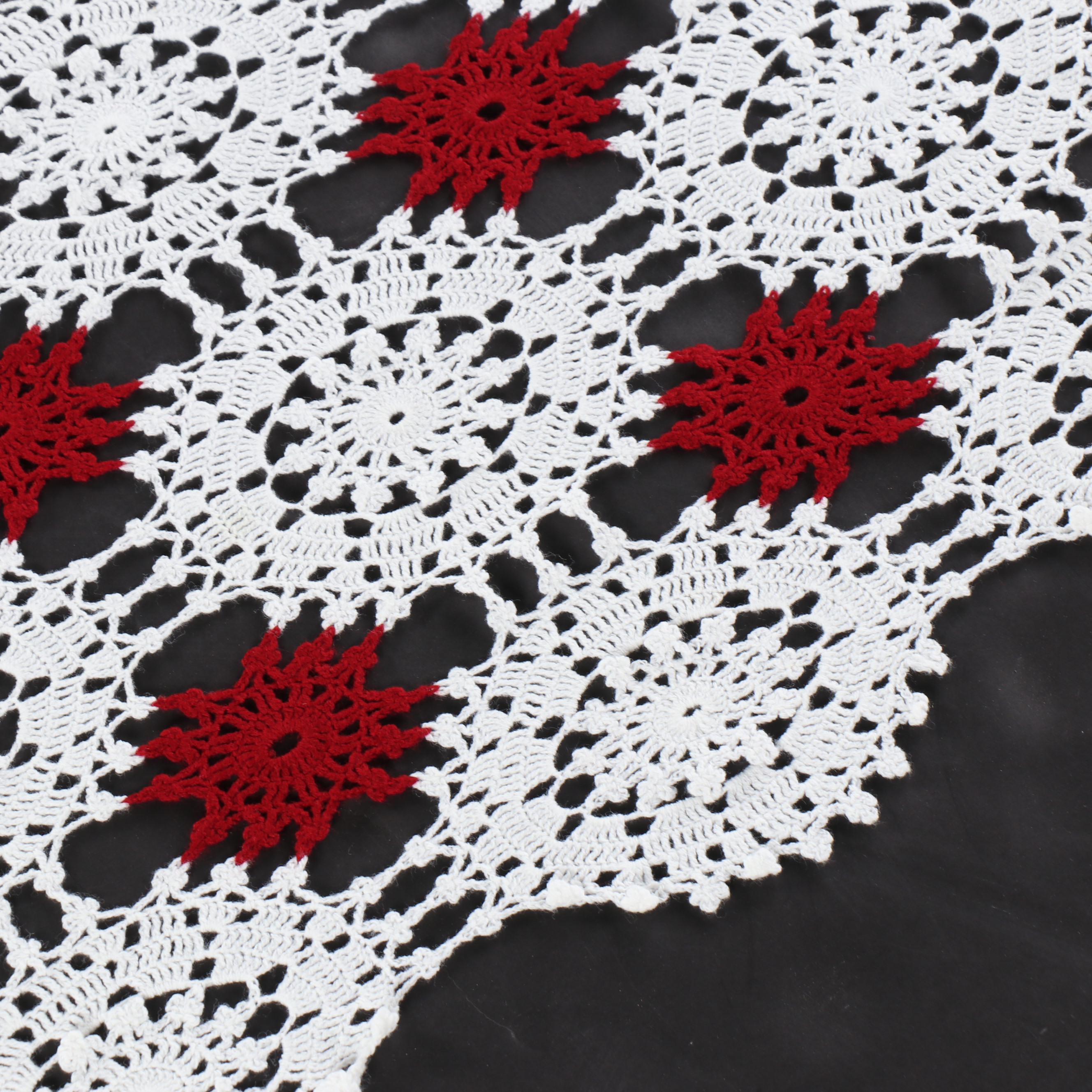 Crochet Tablecloth, Mid to Late 20th Century