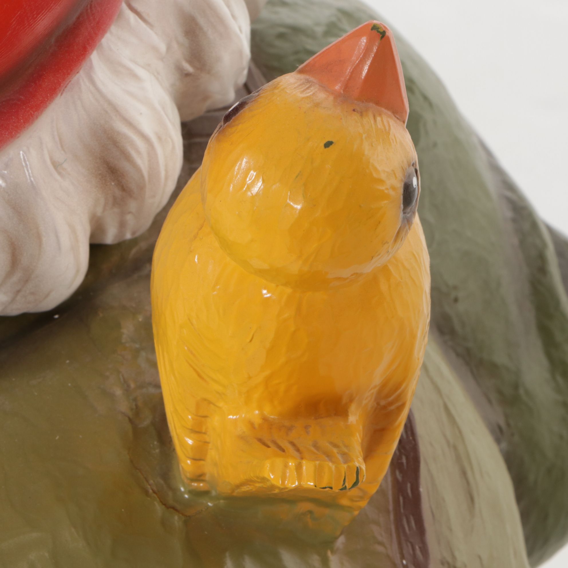 Happy Hiking Blow Mold Garden Gnome Sculpture