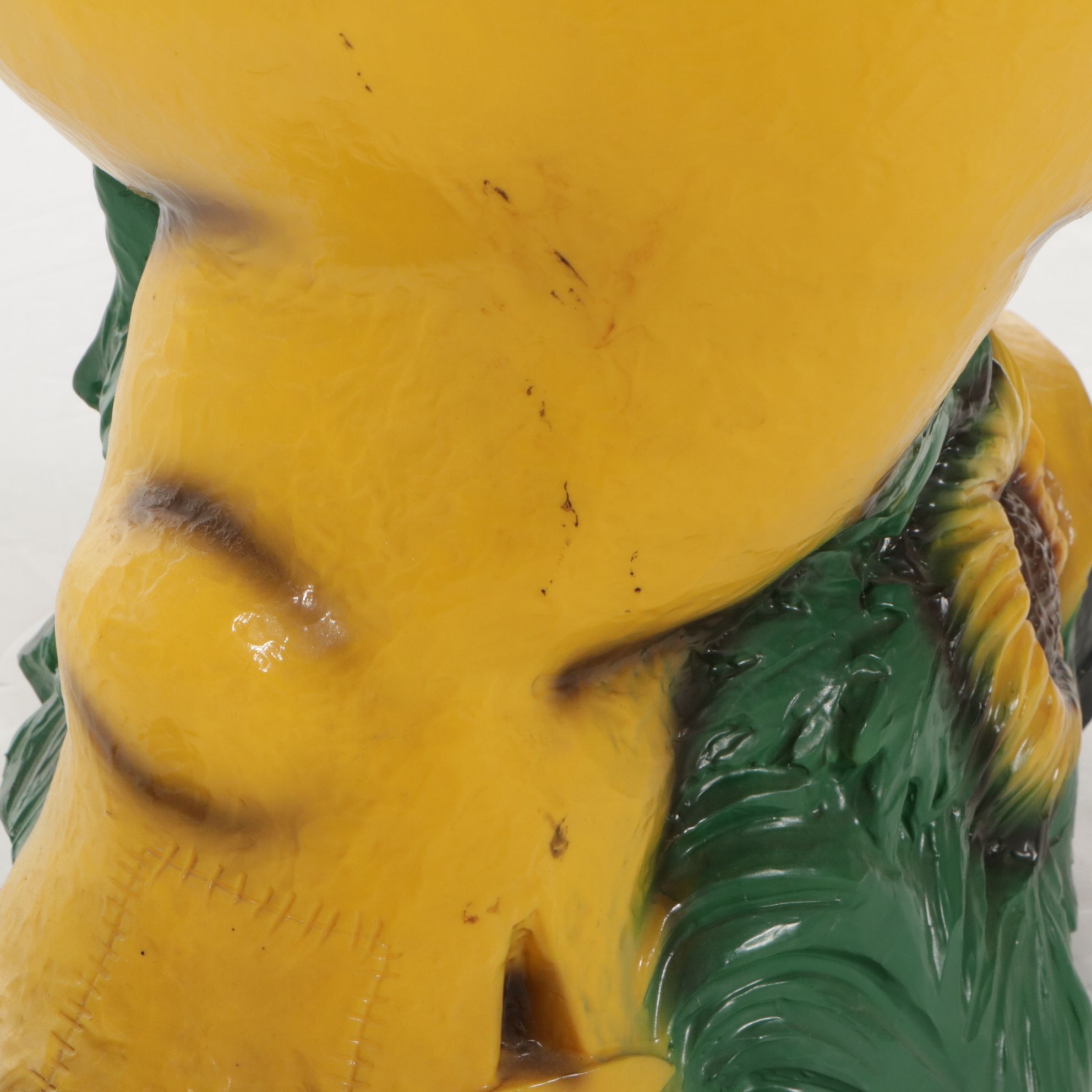 Happy Hiking Blow Mold Garden Gnome Sculpture