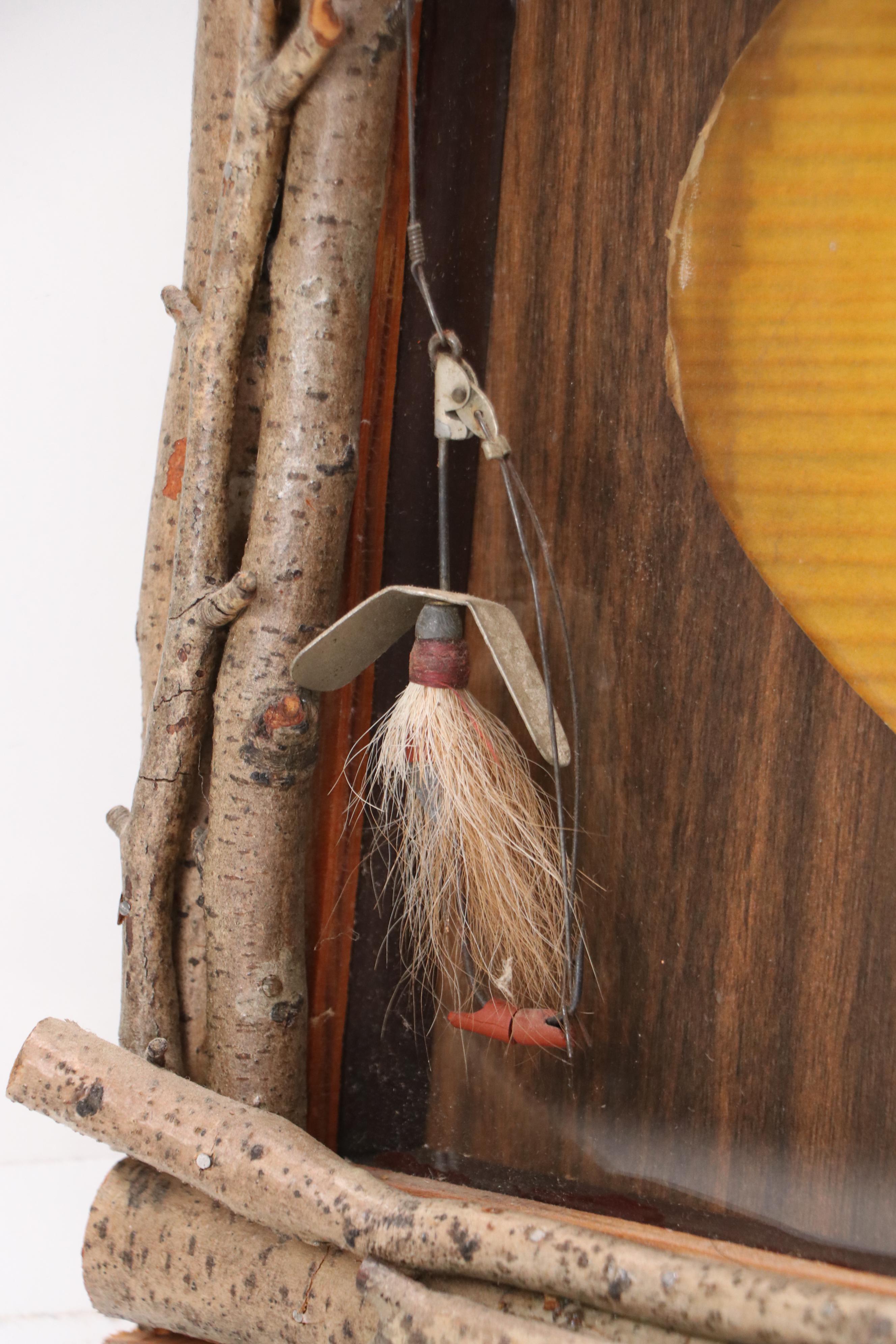 Embossed Halftone Print "Eastern Brook Trout," Circa Early 20th Century