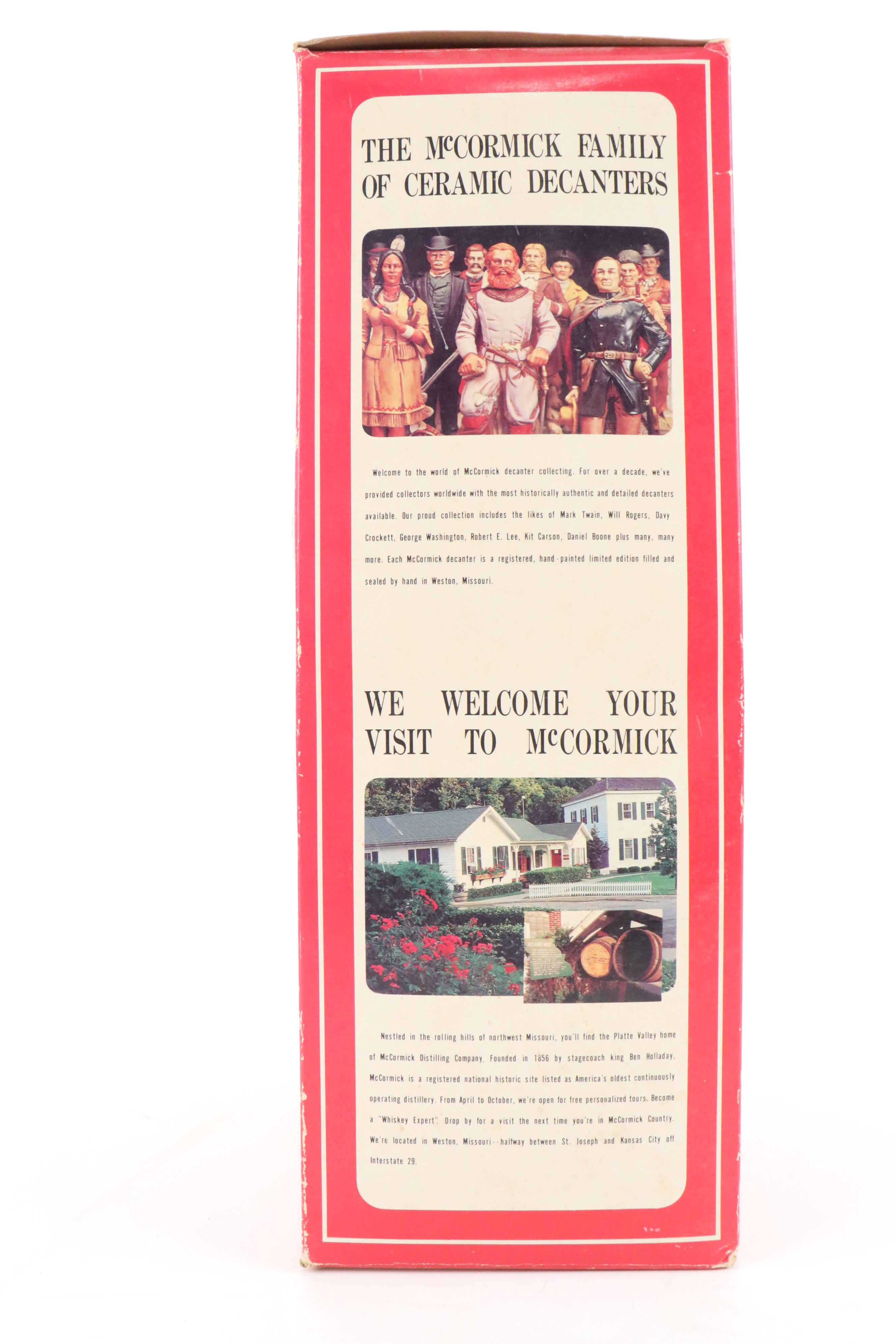 McCormick "Elvis" Limited Edition Porcelain Musical Decanter