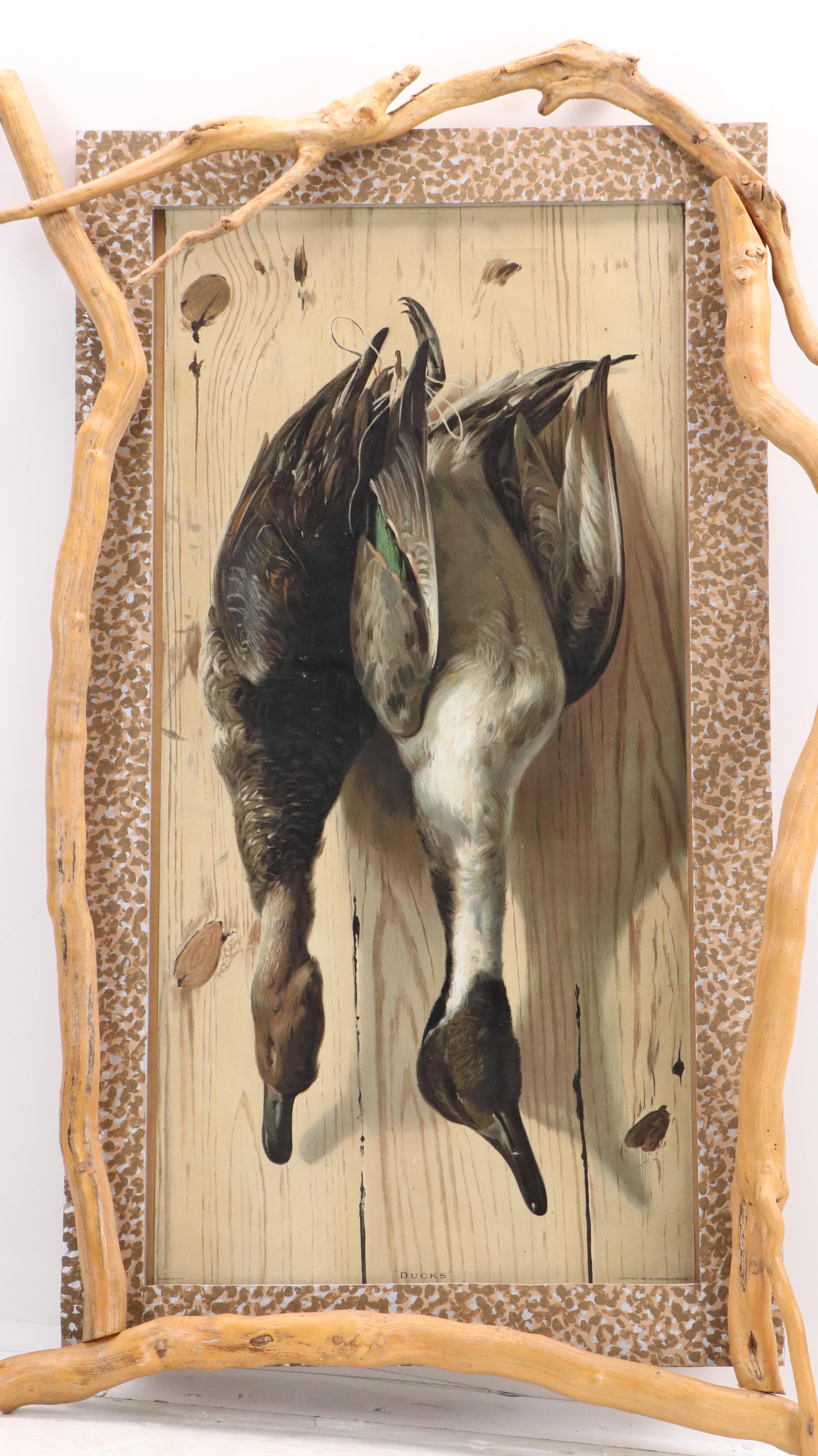 The Knapp Co. Color Lithograph "Ducks," 1897