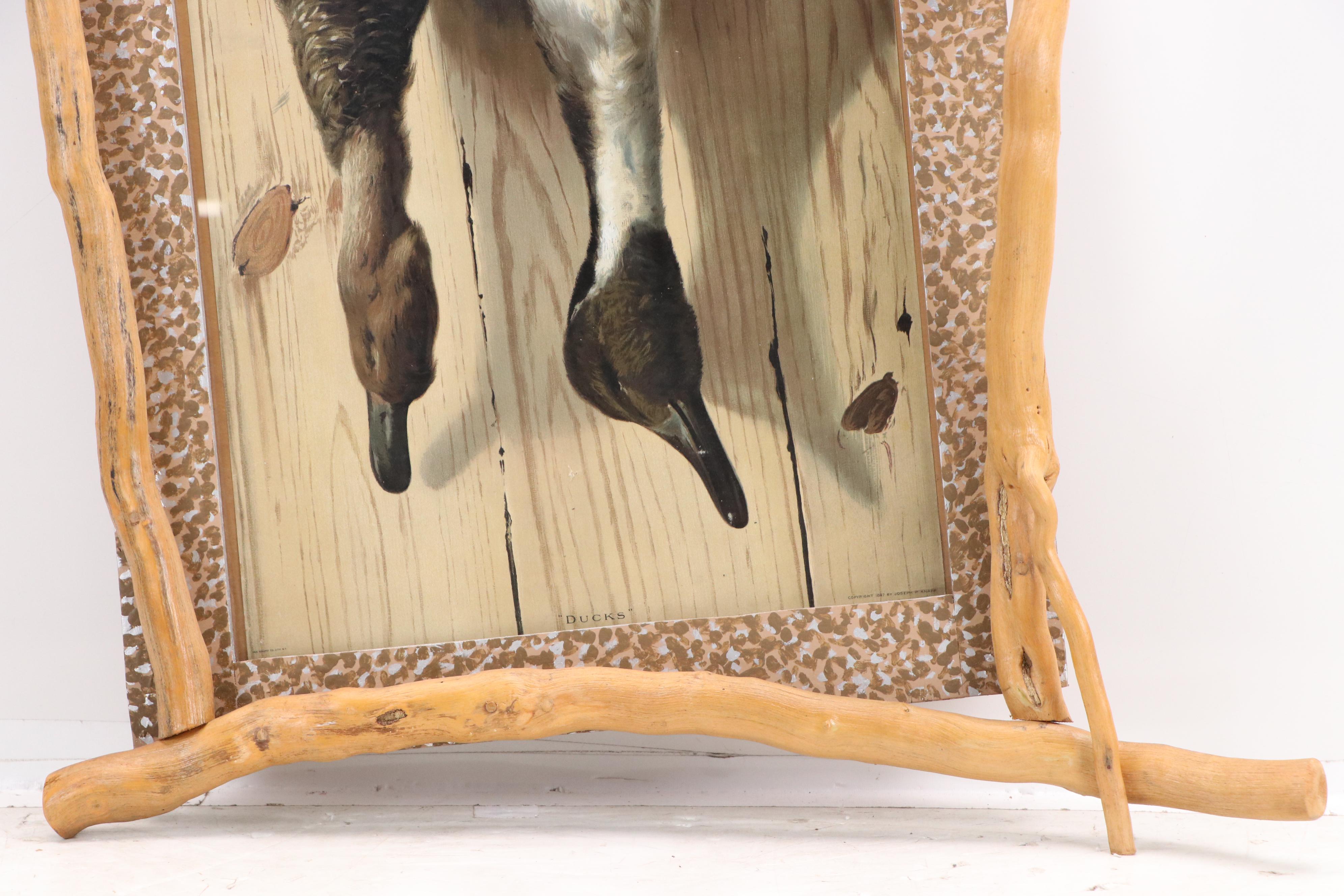 The Knapp Co. Color Lithograph "Ducks," 1897