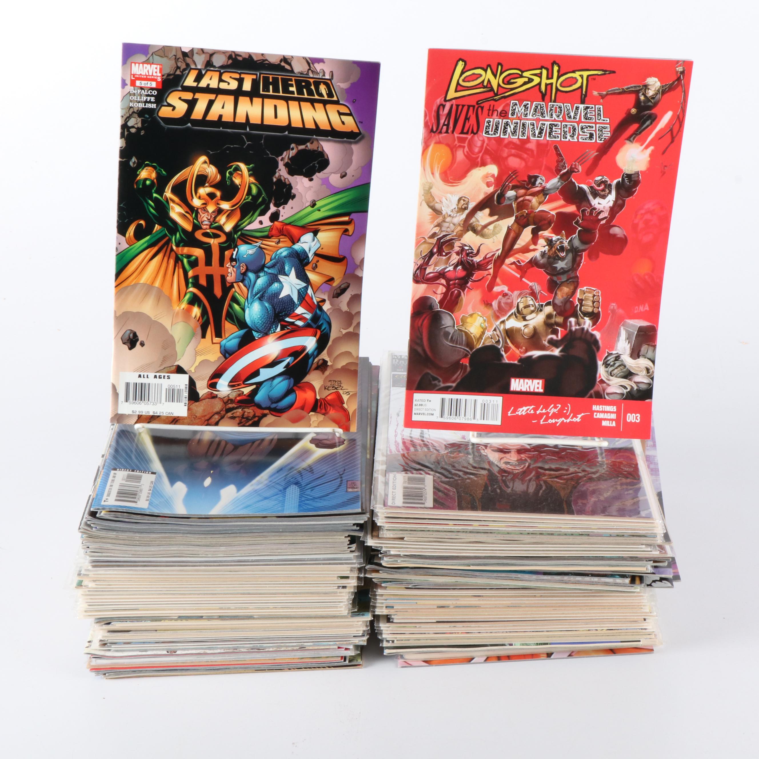 Modern Age Marvel 100+ Comic Books Featuring "Robocop" and "Lunatik"
